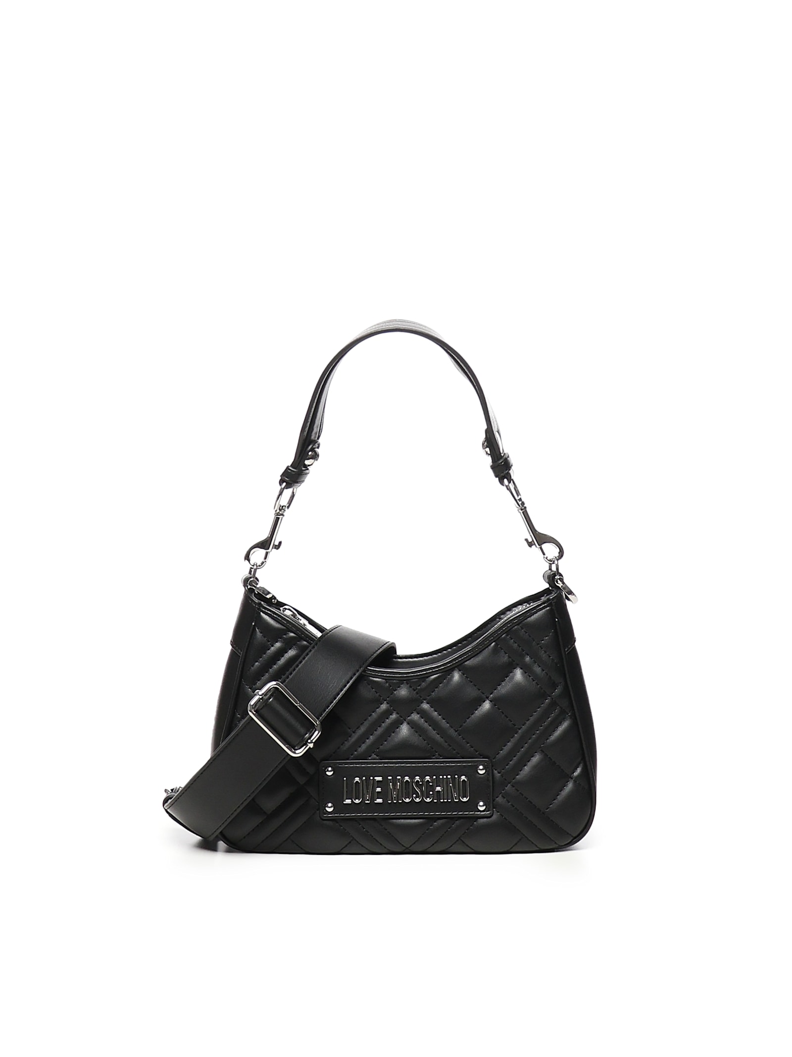 Love Moschino Quilted Bag With Logo
