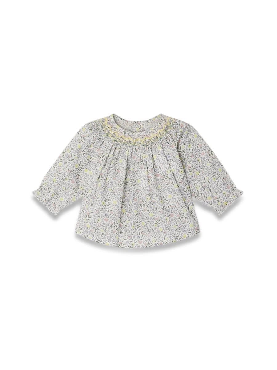 Bonpoint Griotte Smockee Blouse