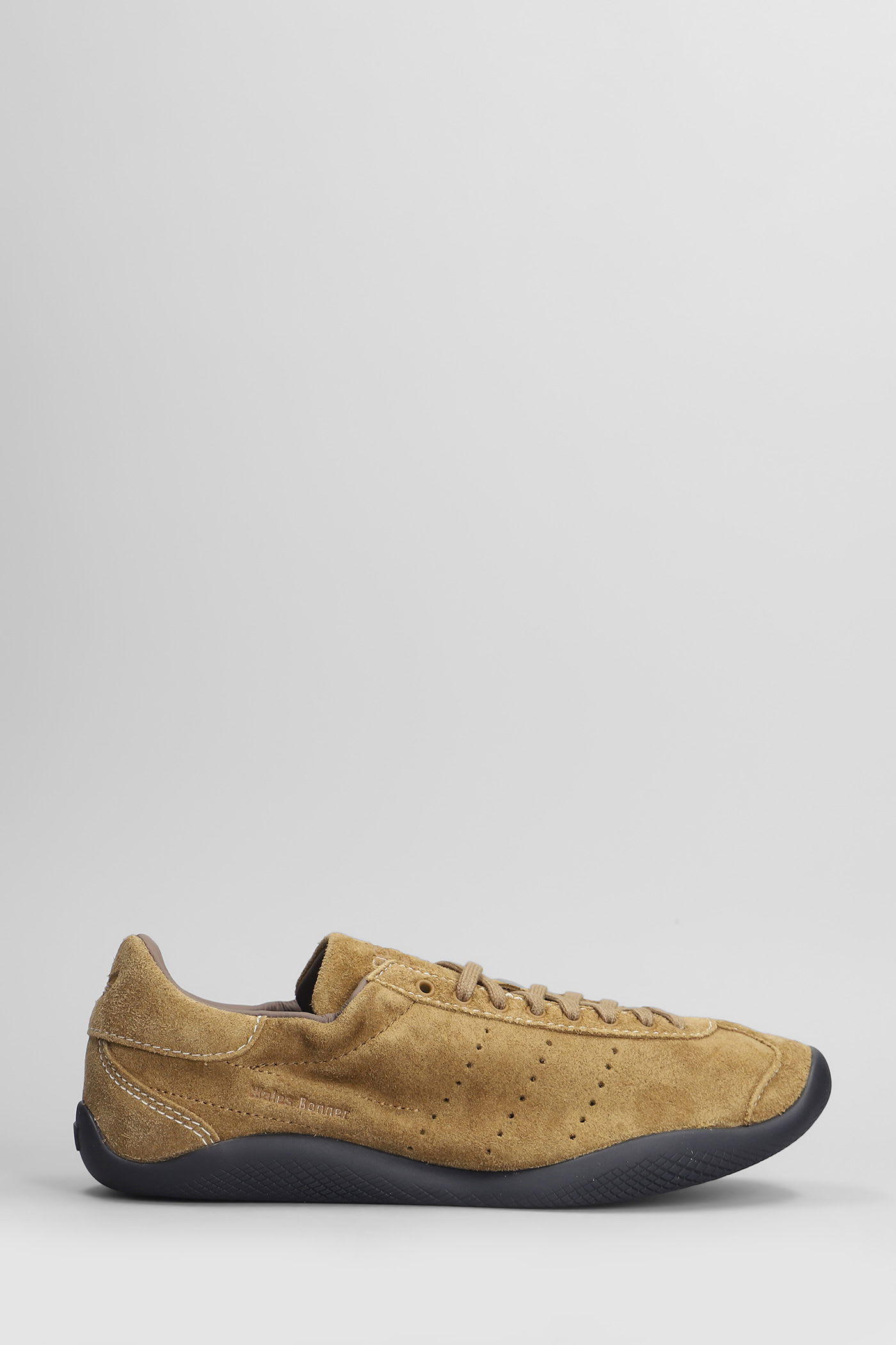 Adidas Originals by Wales Bonner Lo Pro Suede Sneakers In Taupe Suede