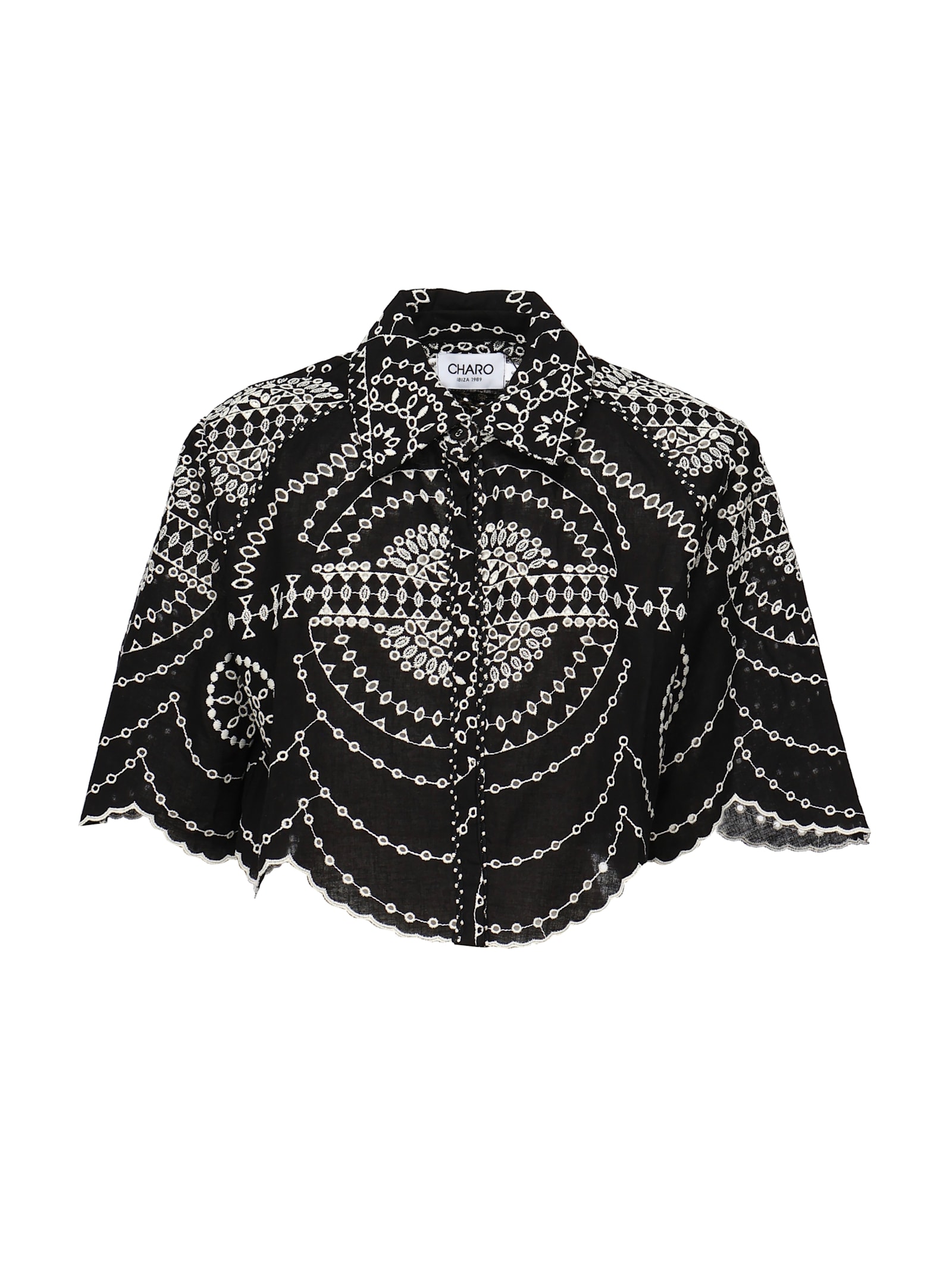 Charo Ruiz Emmie Cropped Shirt