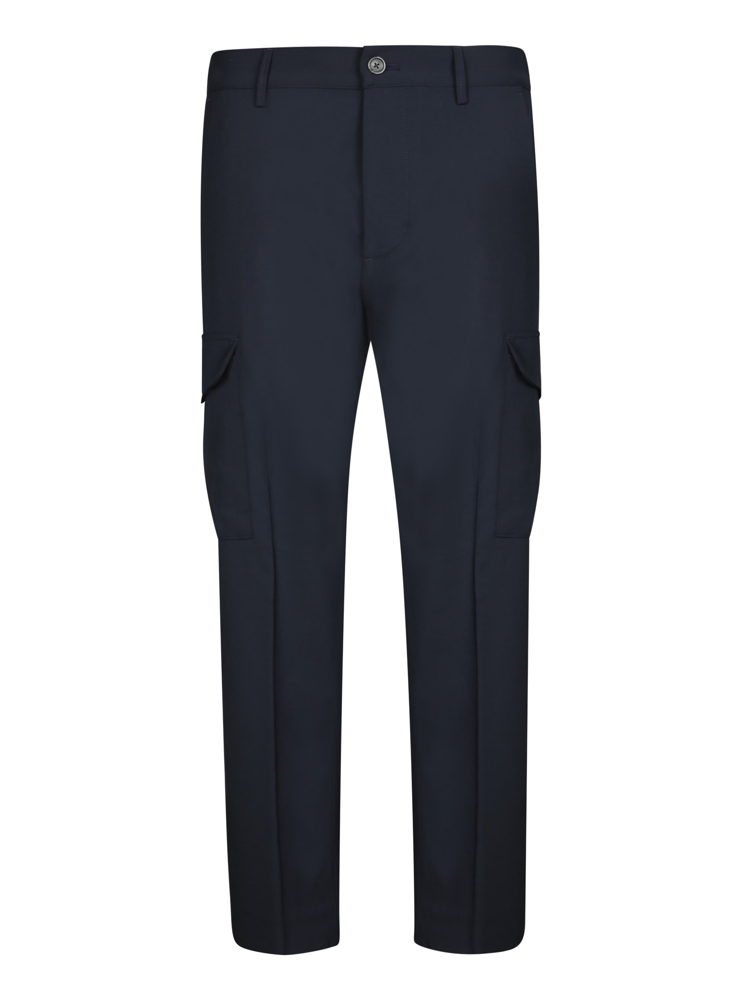 Nine in the Morning Navy Blue Telana Cargo Pants