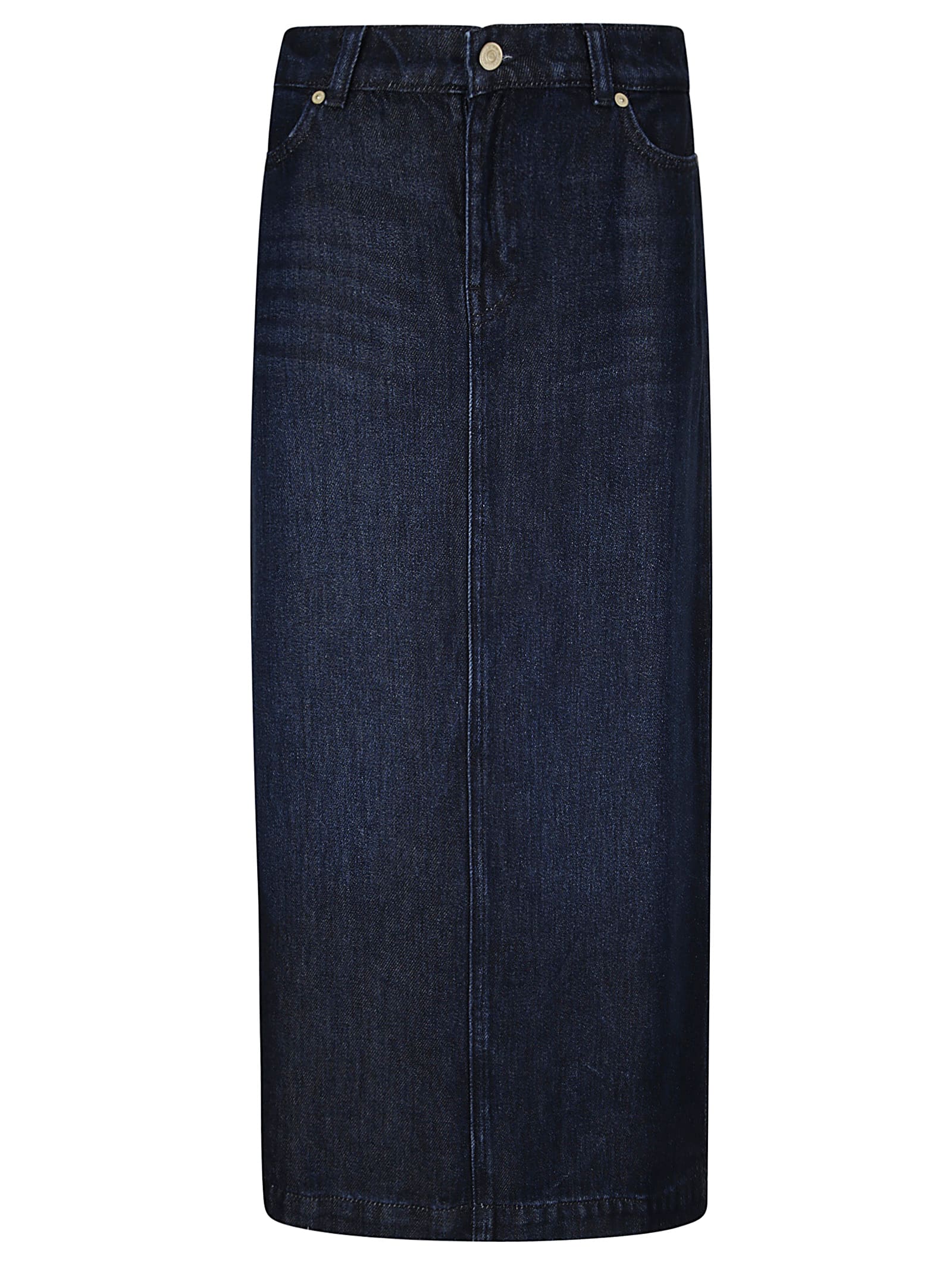 7 For All Mankind Midi Skirt Stormy