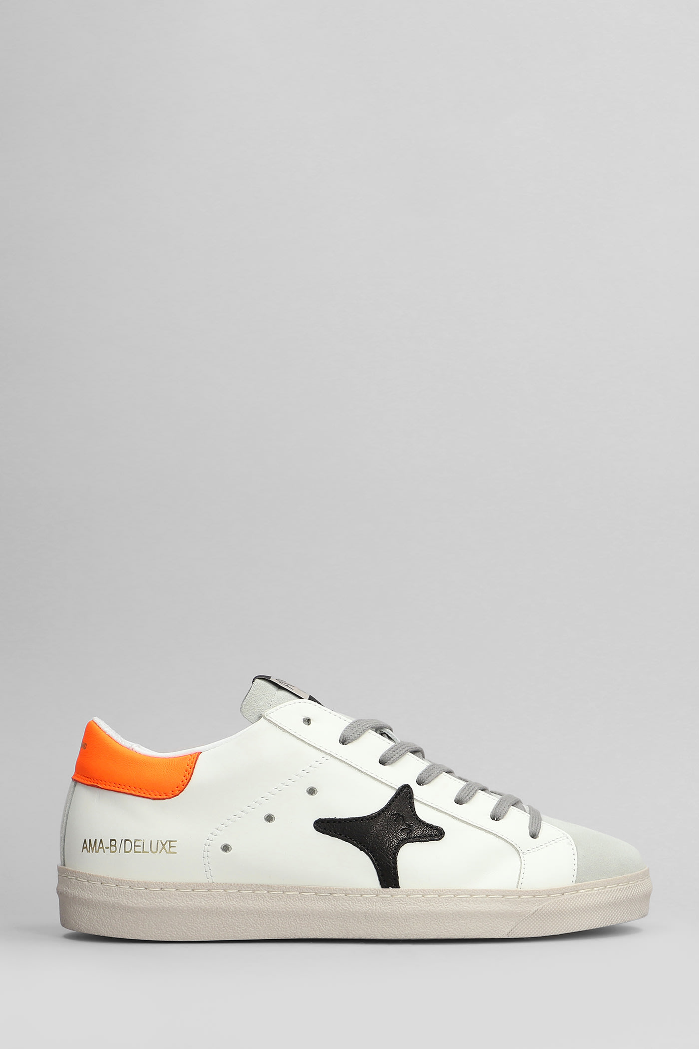 AMA-BRAND Sneakers In White Leather