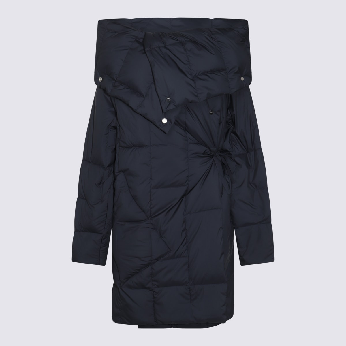 Add Dark Blue Down Jacket
