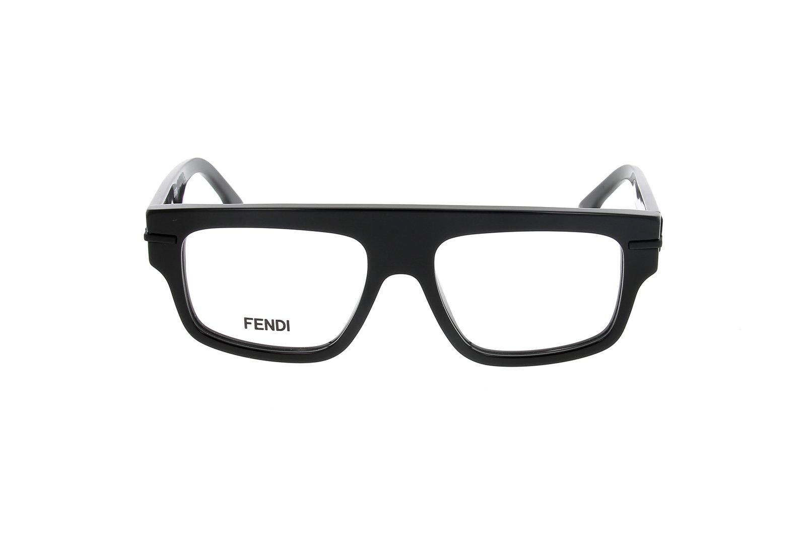 Fendi Rectangular-frame Glasses
