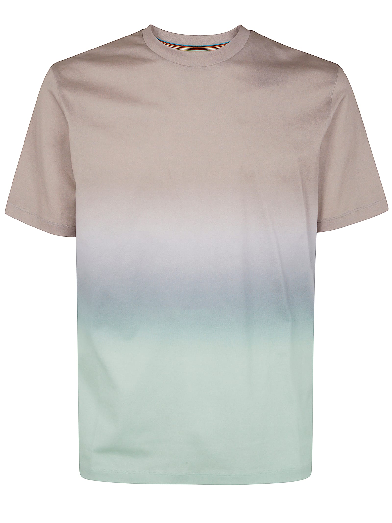 Paul Smith Mens Stripe Print Tshirt