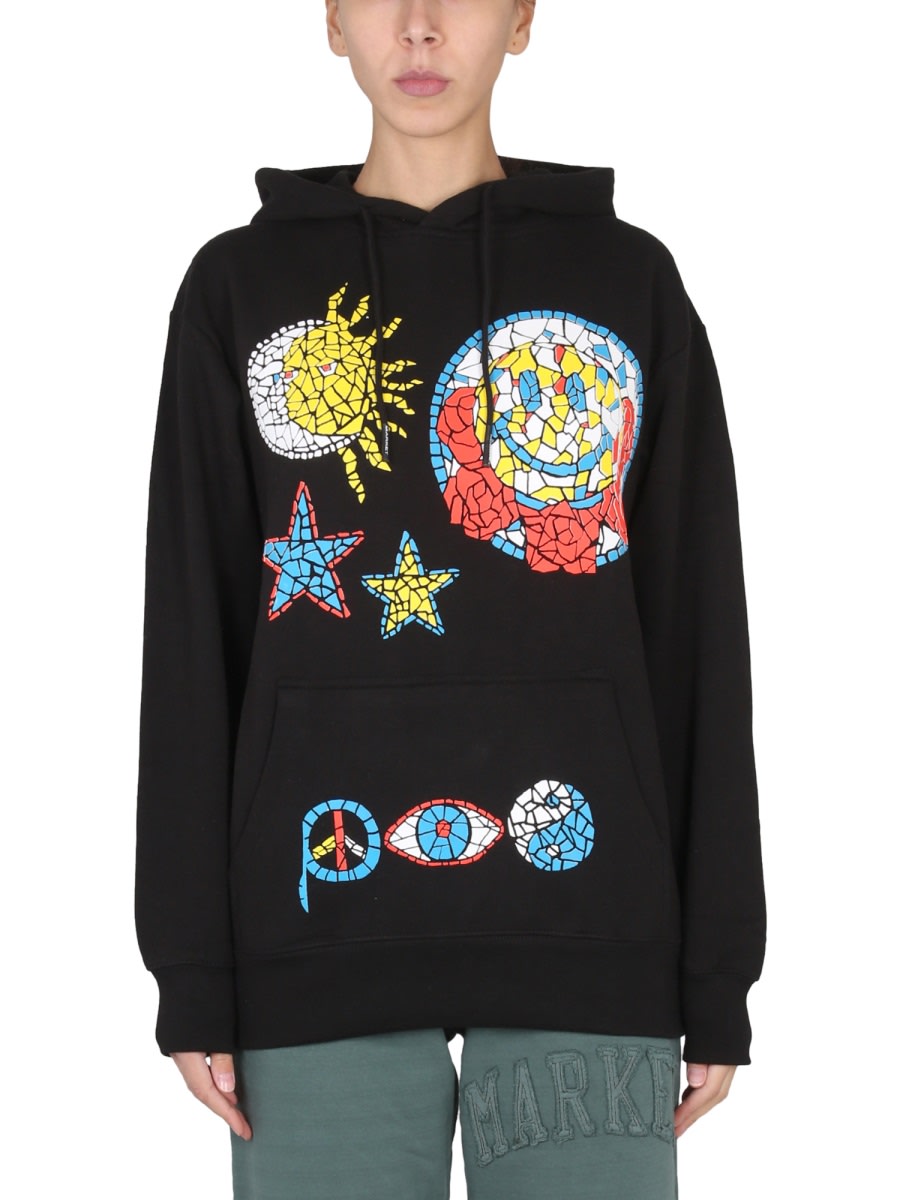 Market Hand Drawn Varsity Sweatshirt