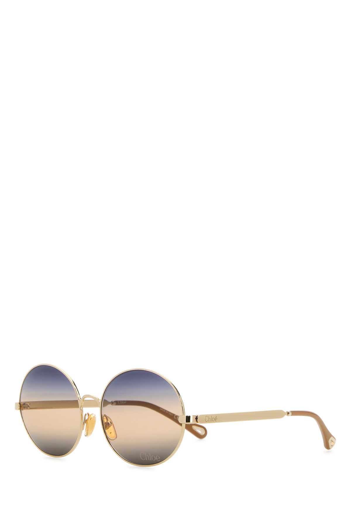 Chloé Gold Metal Salomã Sunglasses