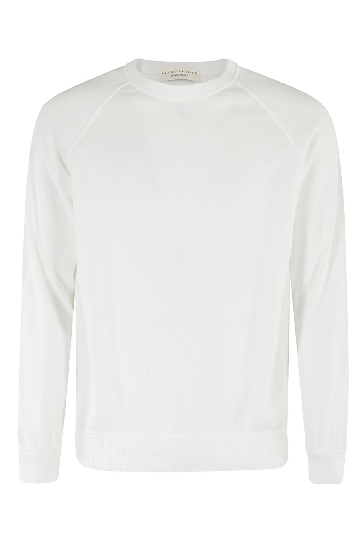 Filippo De Laurentiis G. Collo Ml Raglan Cotone Crepe Fin. 12