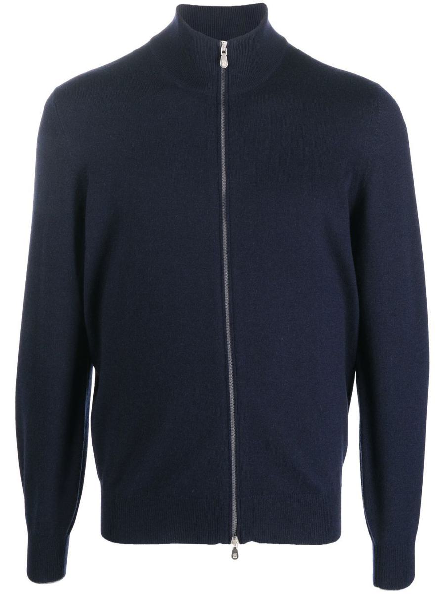 Brunello Cucinelli Cashmere Zipped Cardigan