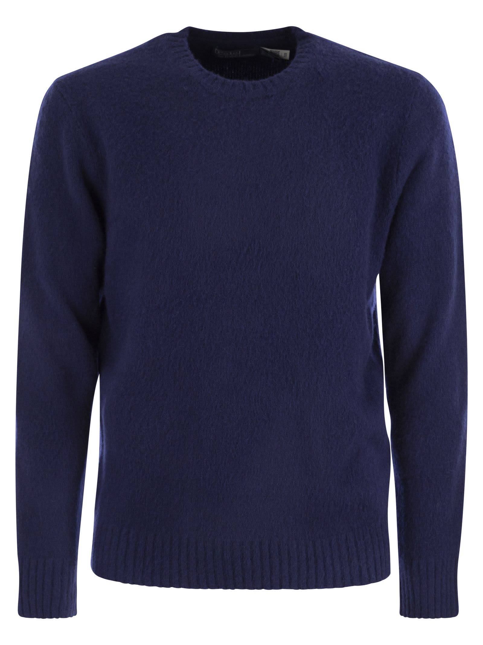 Polo Ralph Lauren Crew-neck Sweater In Wool And Cashmere