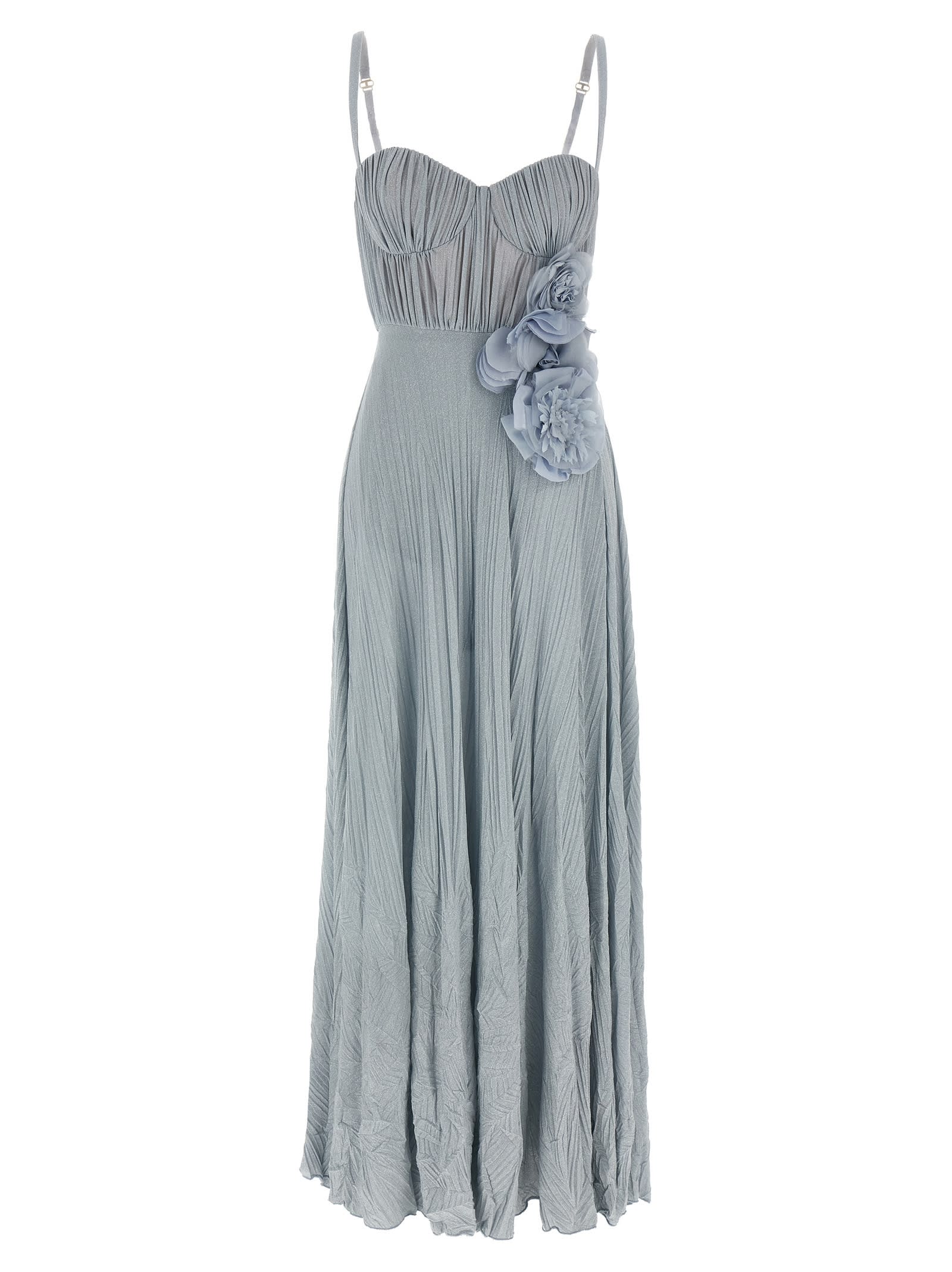 Elisabetta Franchi Pleated Dress