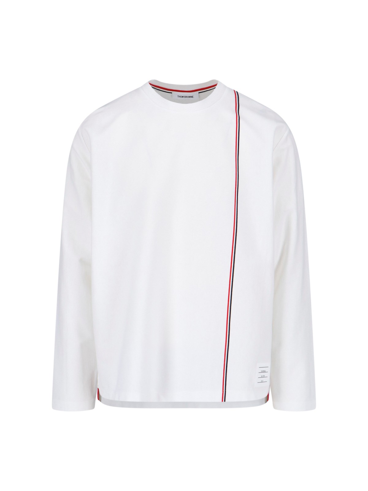 Thom Browne Tricolor Detail T-Shirt