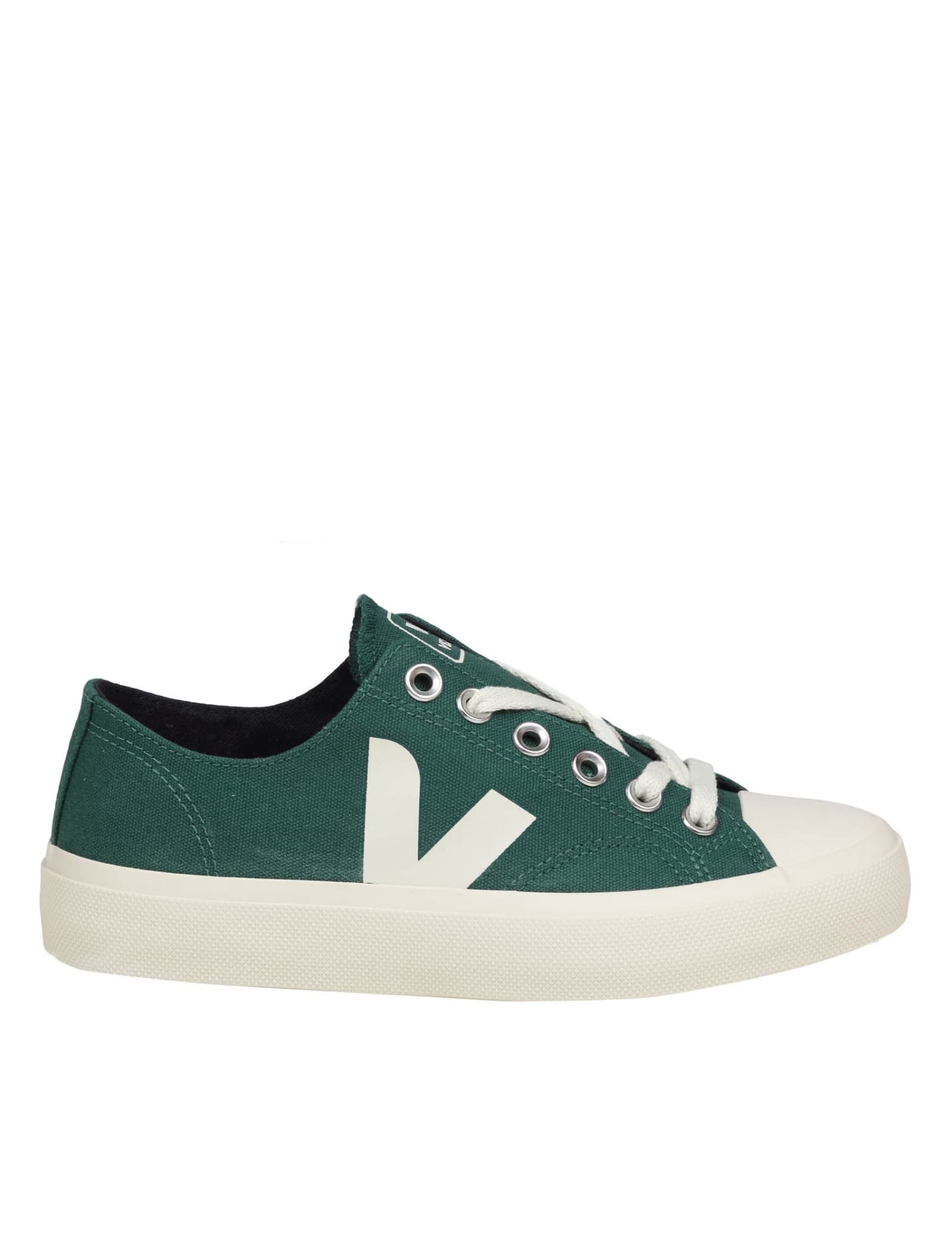 Veja Wata Sneakers In Green Canvas