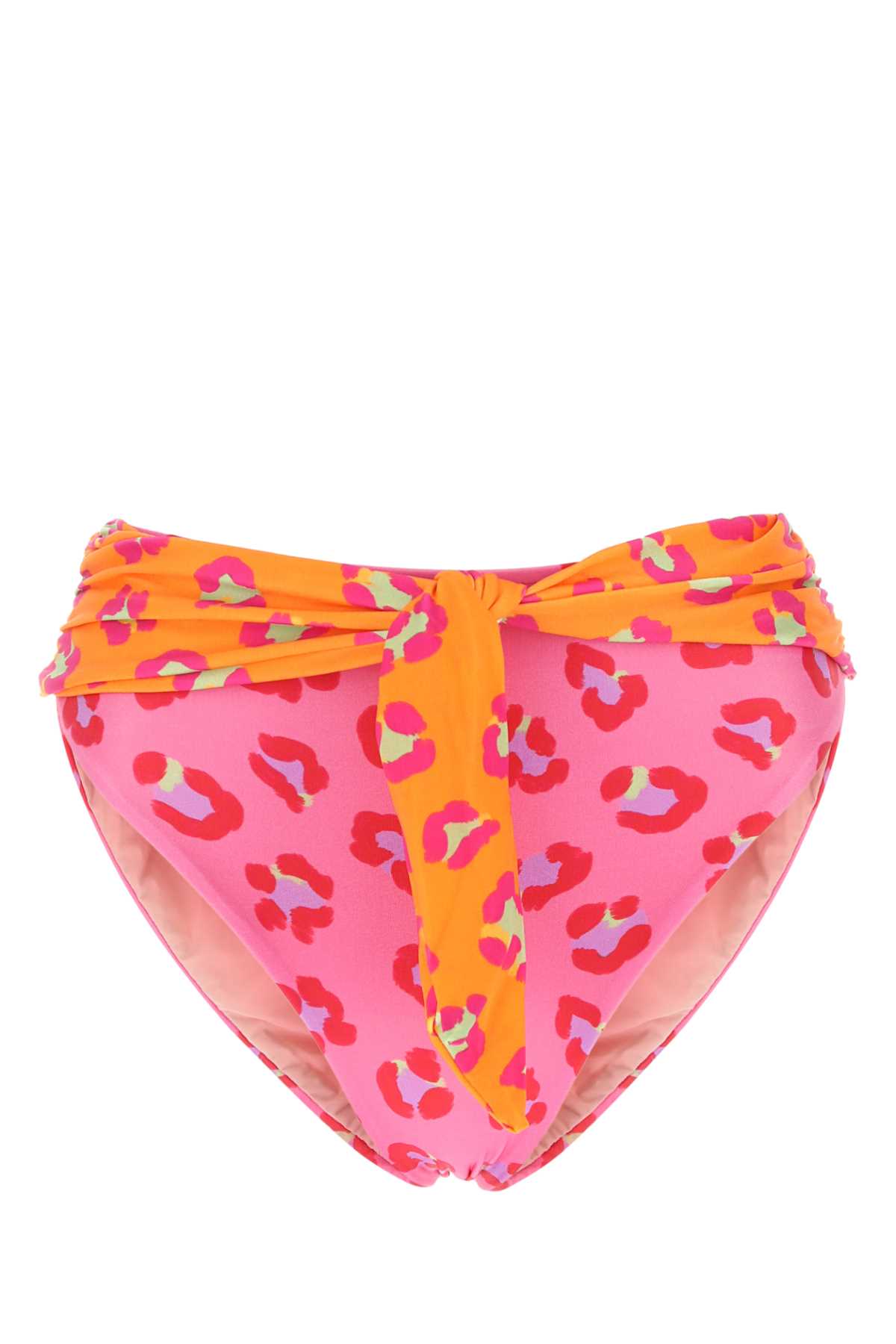 Farm Rio Printed Stretch Polyester Bikini Bottom