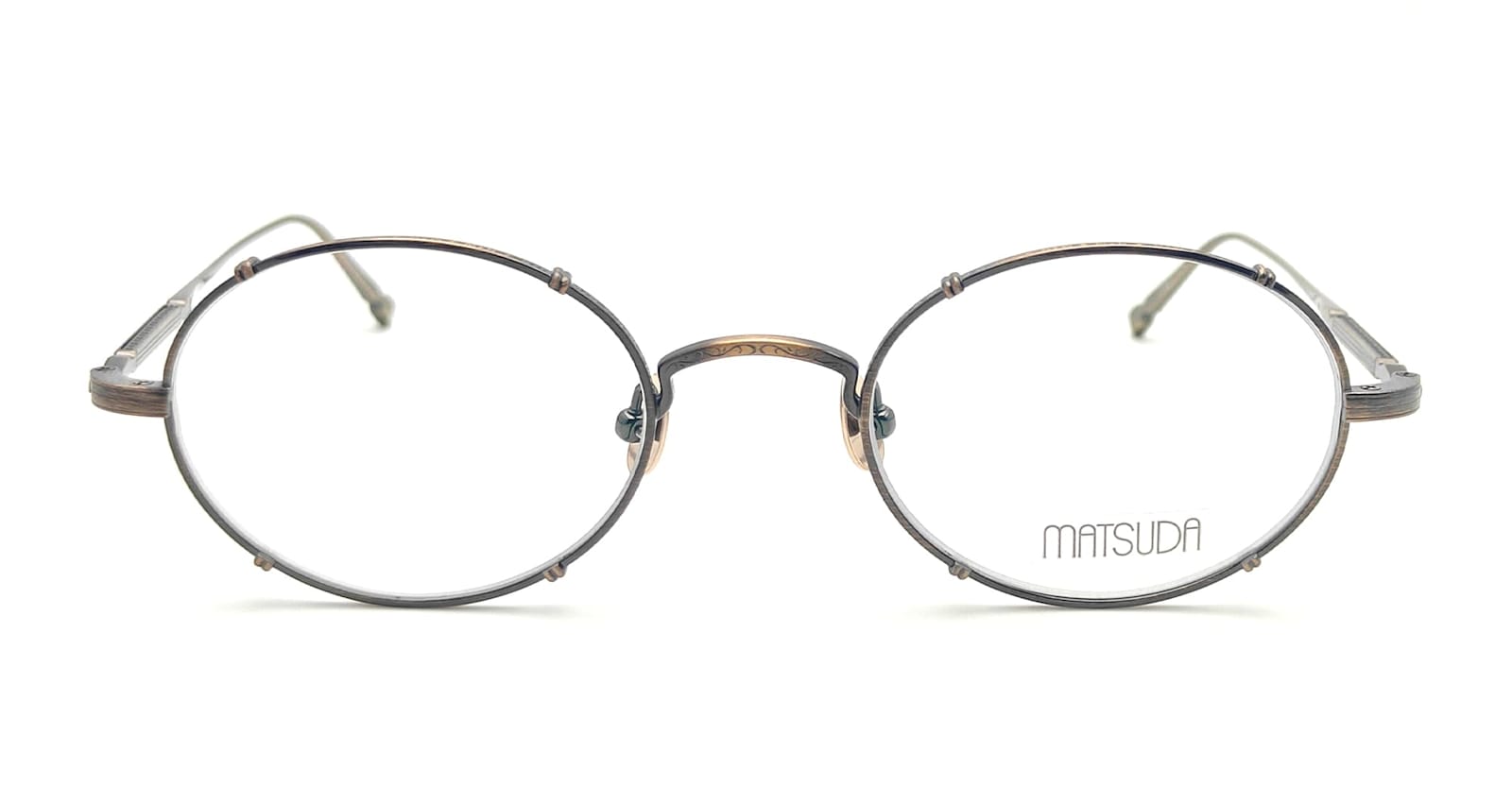 Matsuda M3150 - Antique Gold Rx Glasses