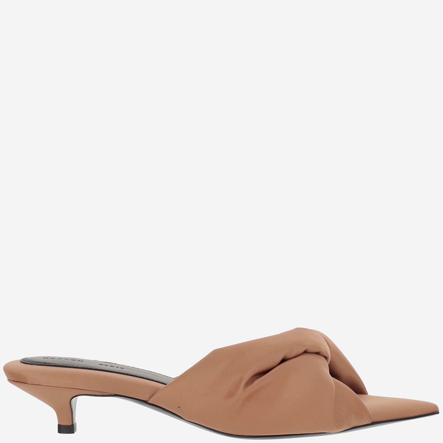 Carven Satin Heeled Sandals