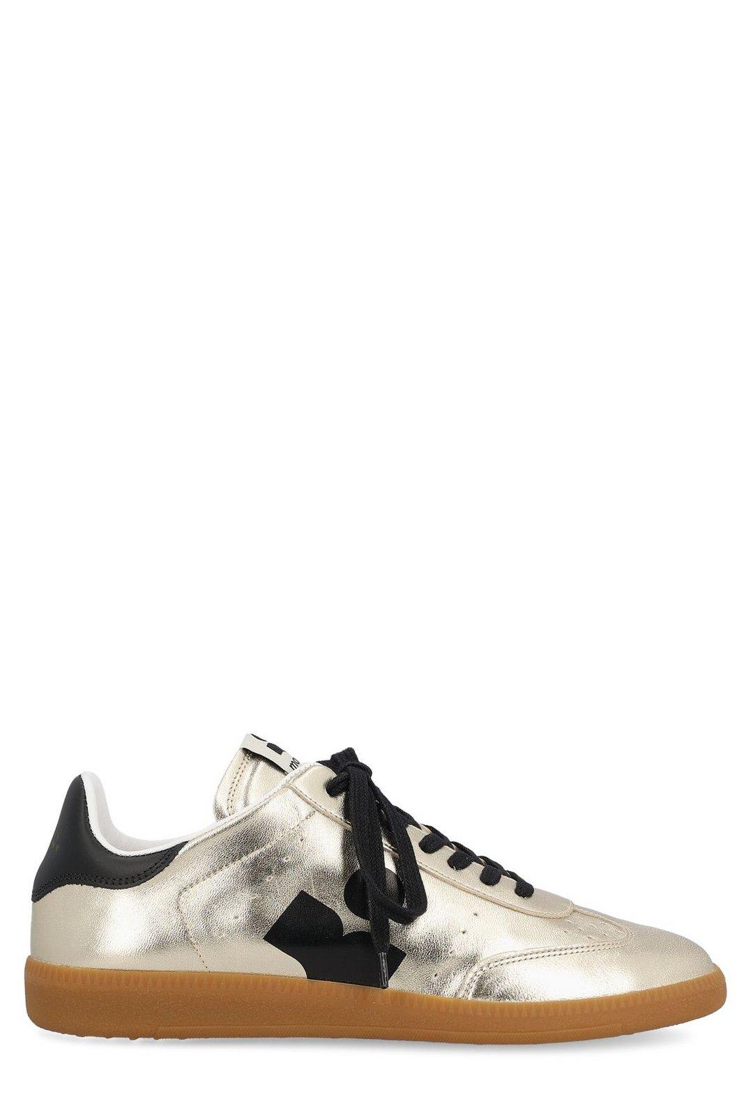 Isabel Marant Kaycee Metallic Effect Sneakers