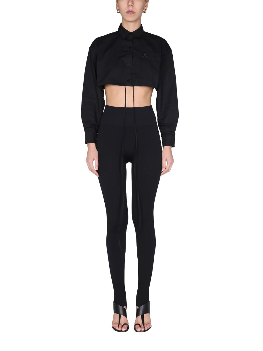 ANDREĀDAMO Cropped Shirt