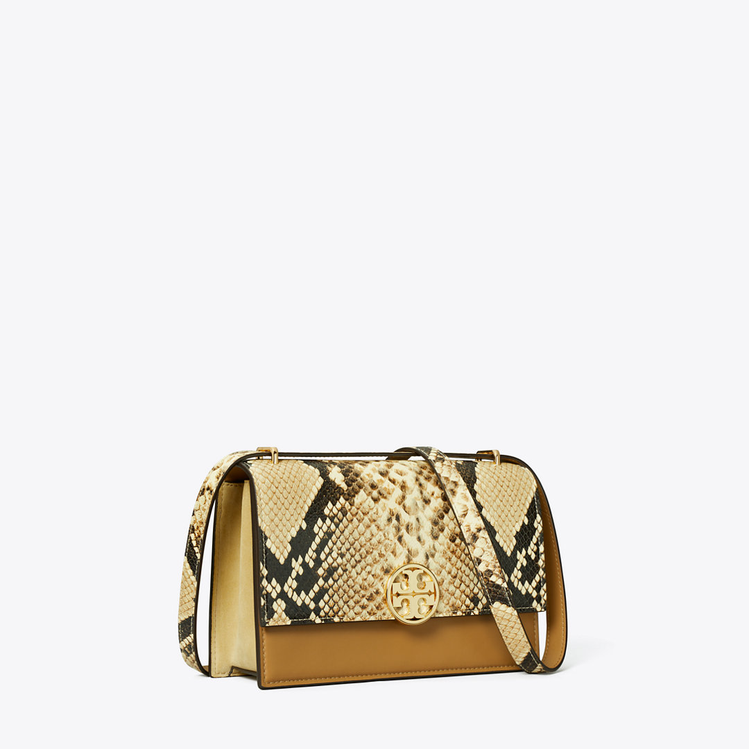 Tory Burch Limited-Edition Snake-Embossed Shoulder Bag
