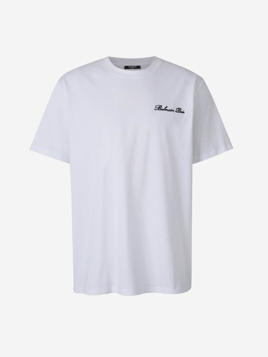 Balmain Cotton Logo T-Shirt