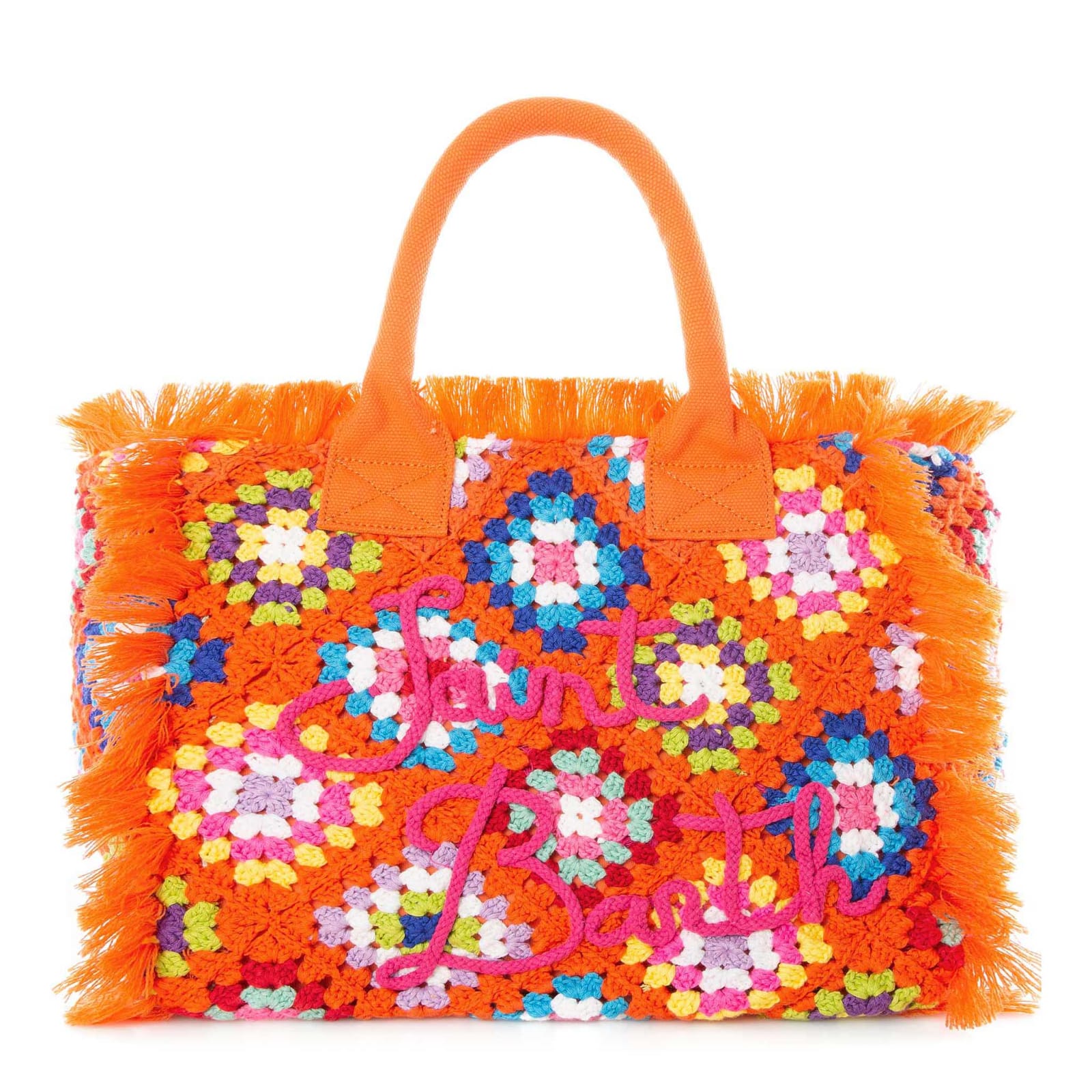 MC2 Saint Barth Vanity Crochet Shoulder Bag With Pattern