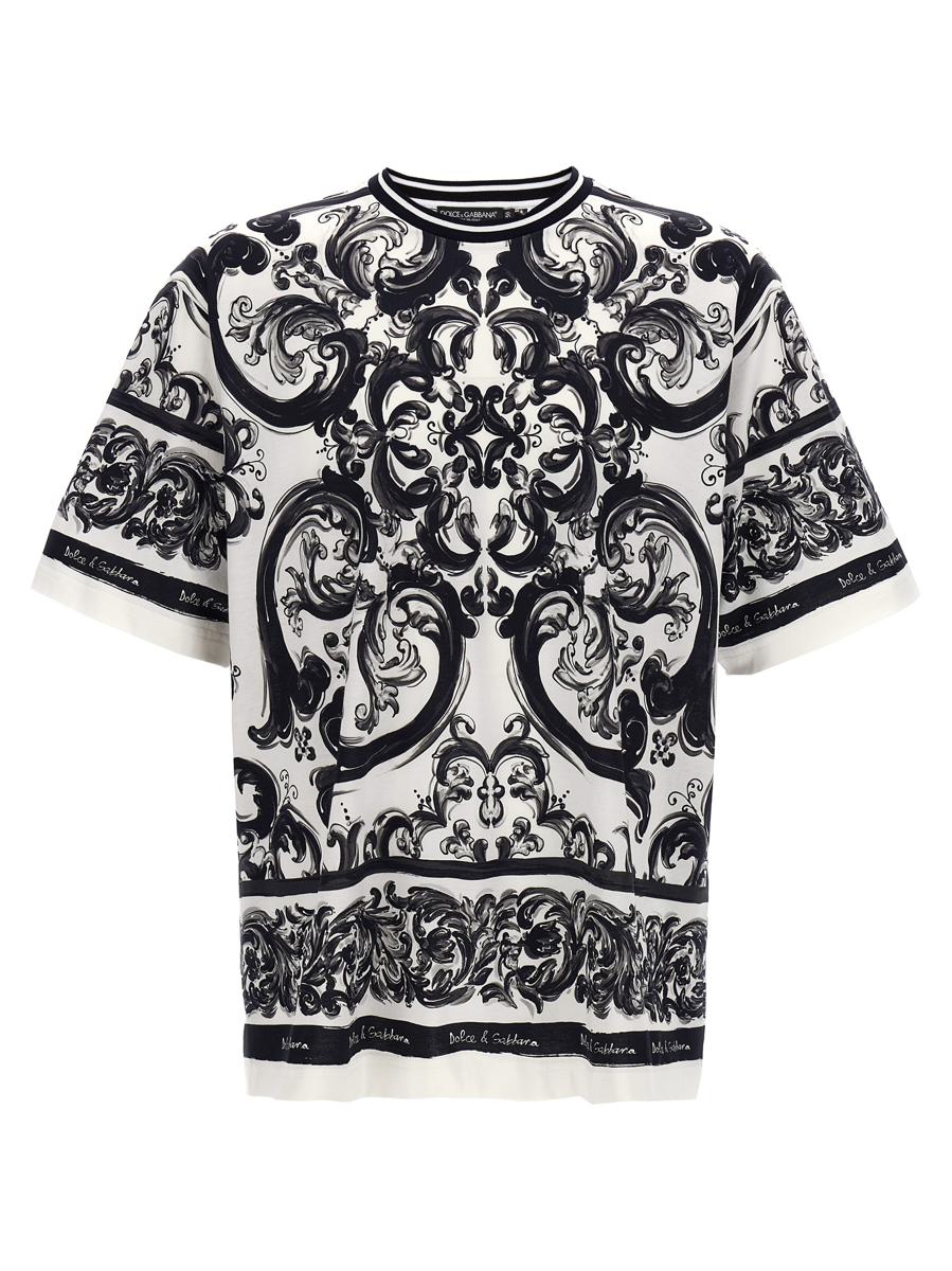 Dolce & Gabbana 'Maiolica' Print T-Shirt