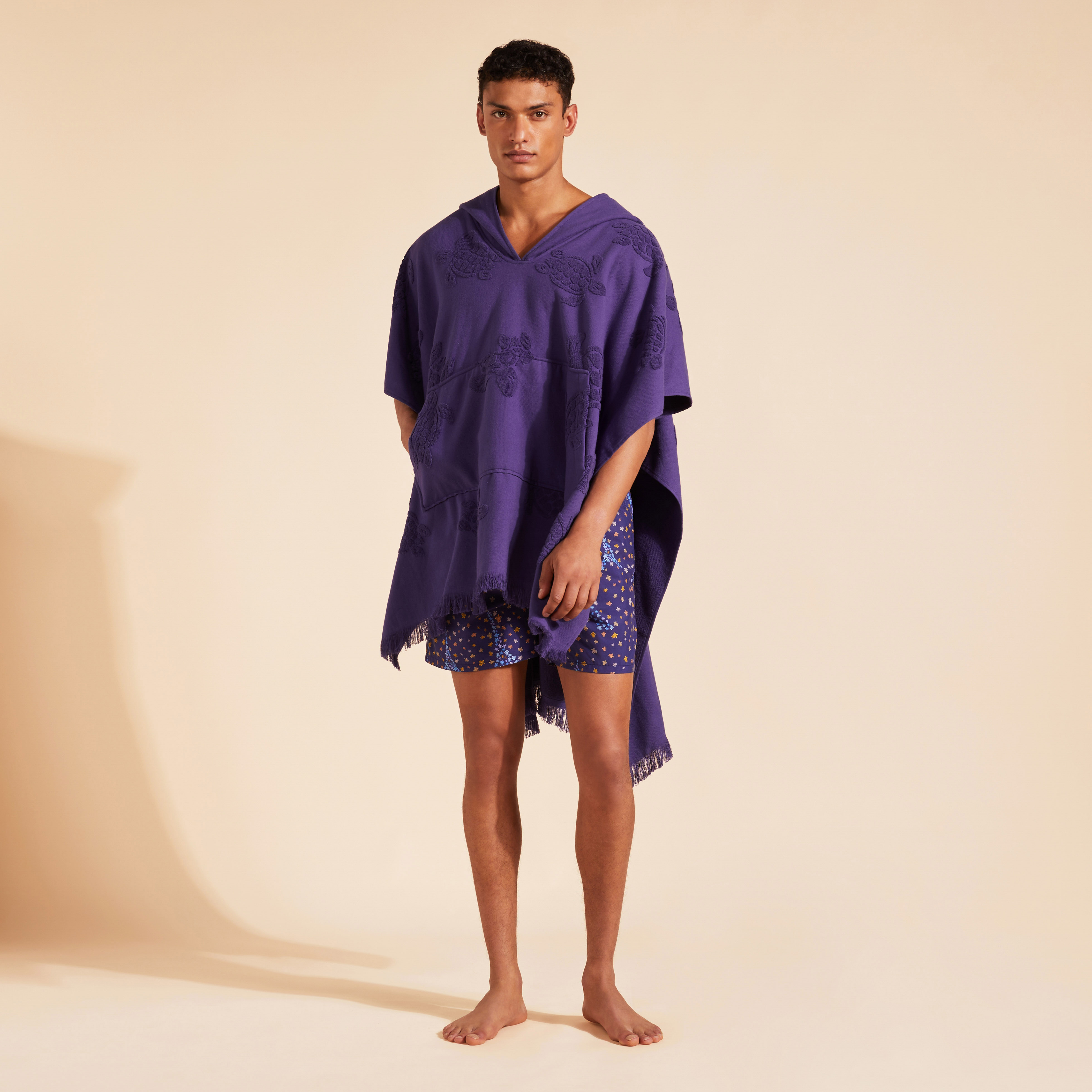 Vilebrequin Terry Poncho - Paco - Blue - Size OSFA
