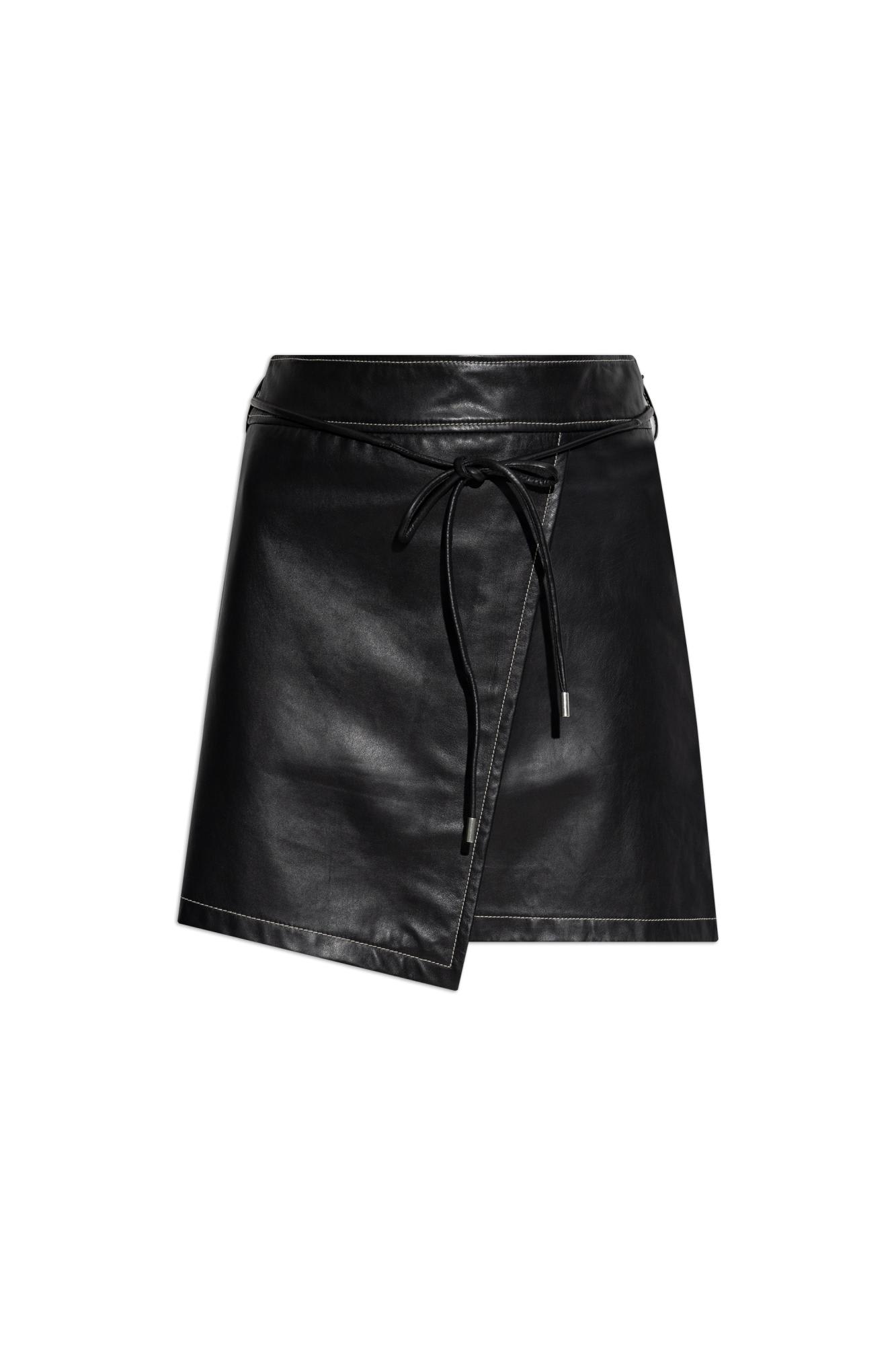 PS by Paul Smith Ps Paul Smith Leather Skirt