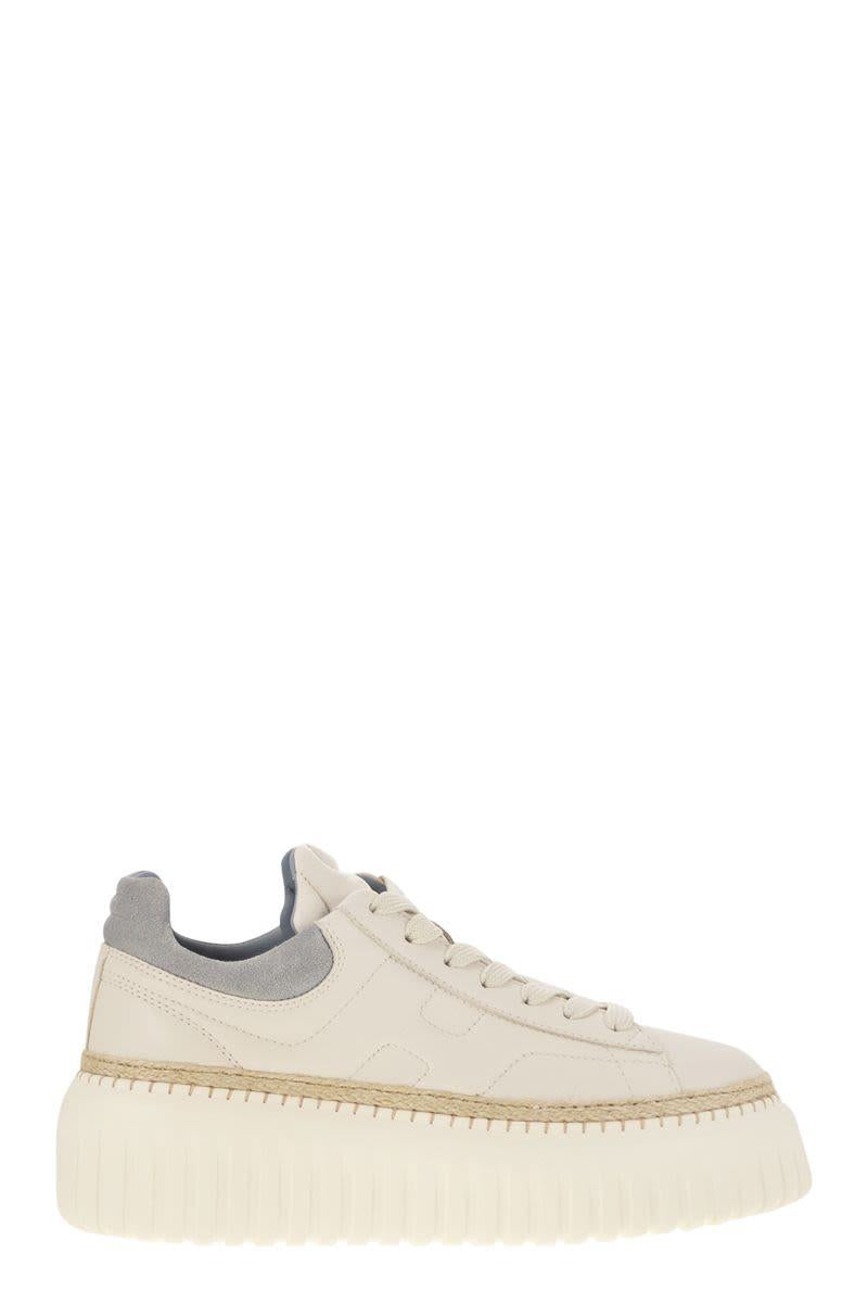Hogan H-Stripes - Leather Trainers