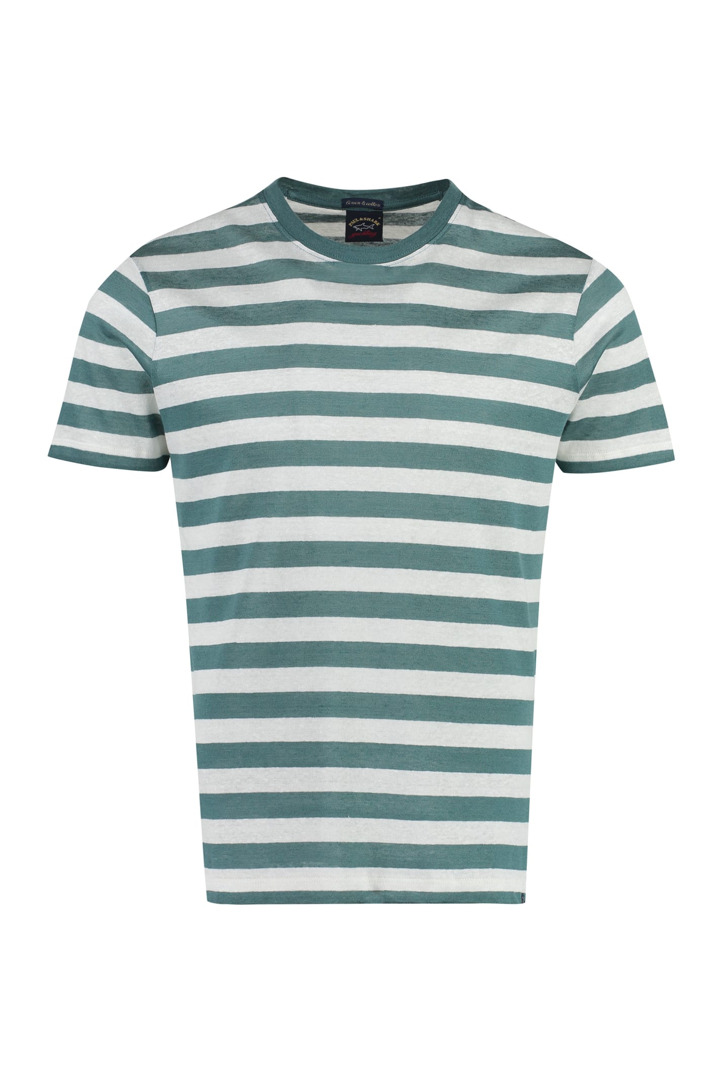Paul & Shark Linen-cotton Blend T-shirt