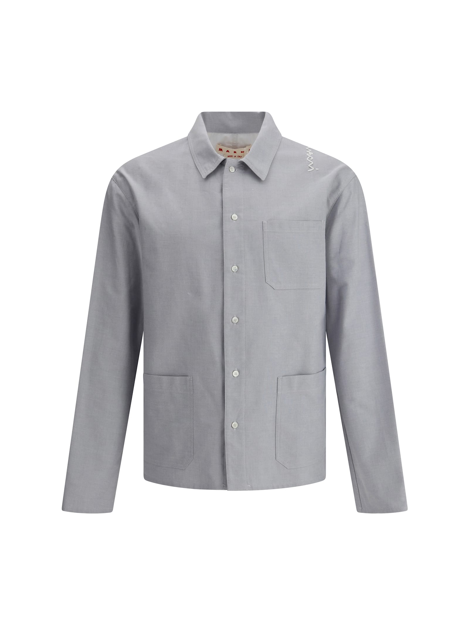 Marni Shirt With Embroidered Logo