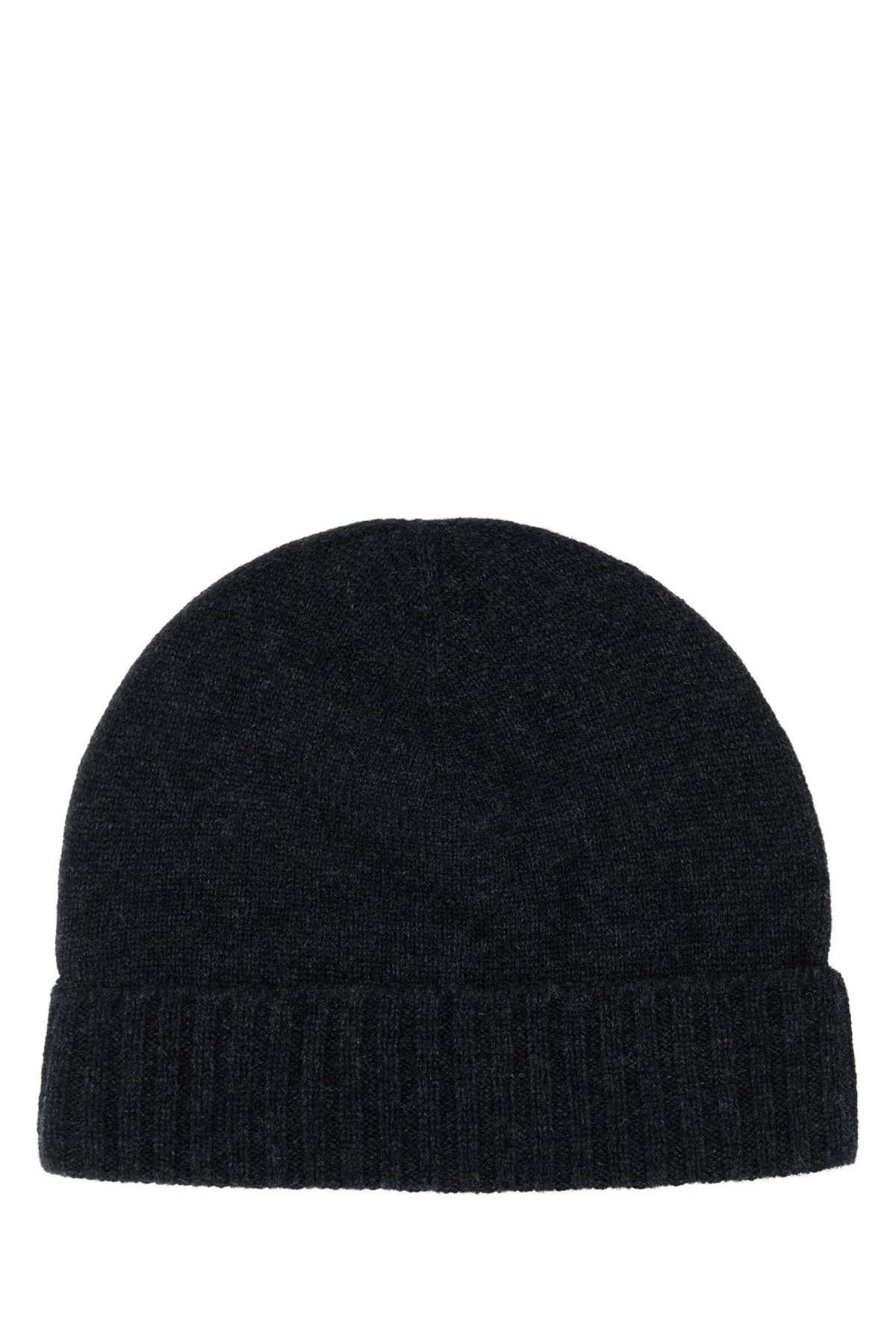 Le Kasha Midnight Blue Cashmere Beanie Hat