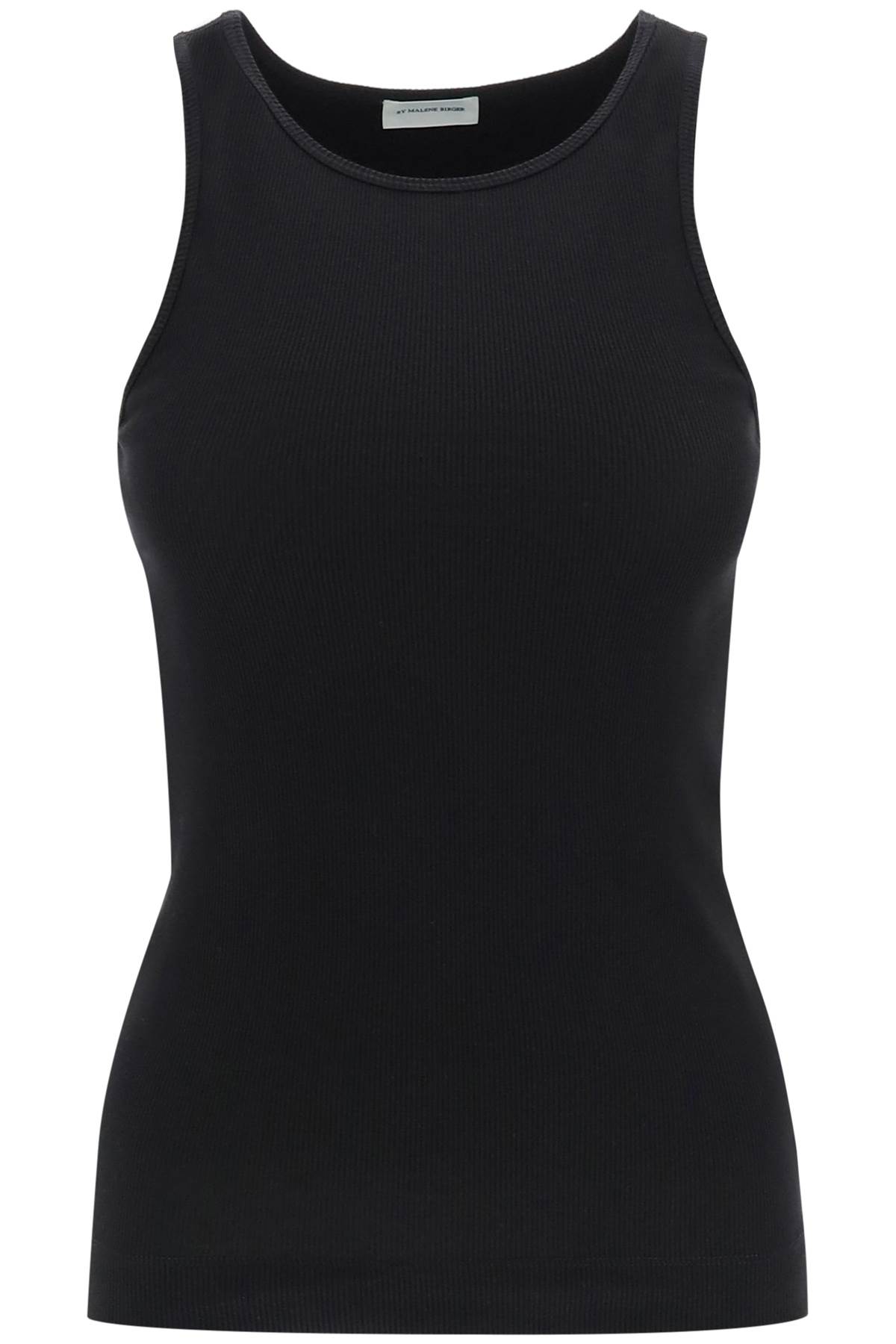 By Malene Birger Ribbed Organic Cotton Tank Top