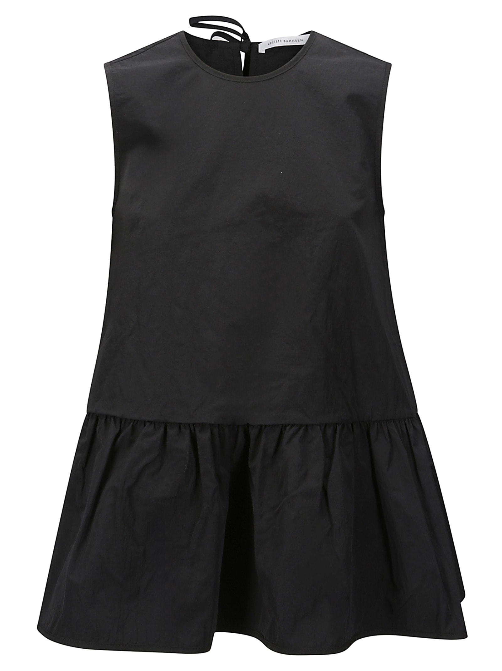 Cecilie Bahnsen Asta Top Recycled Taffeta