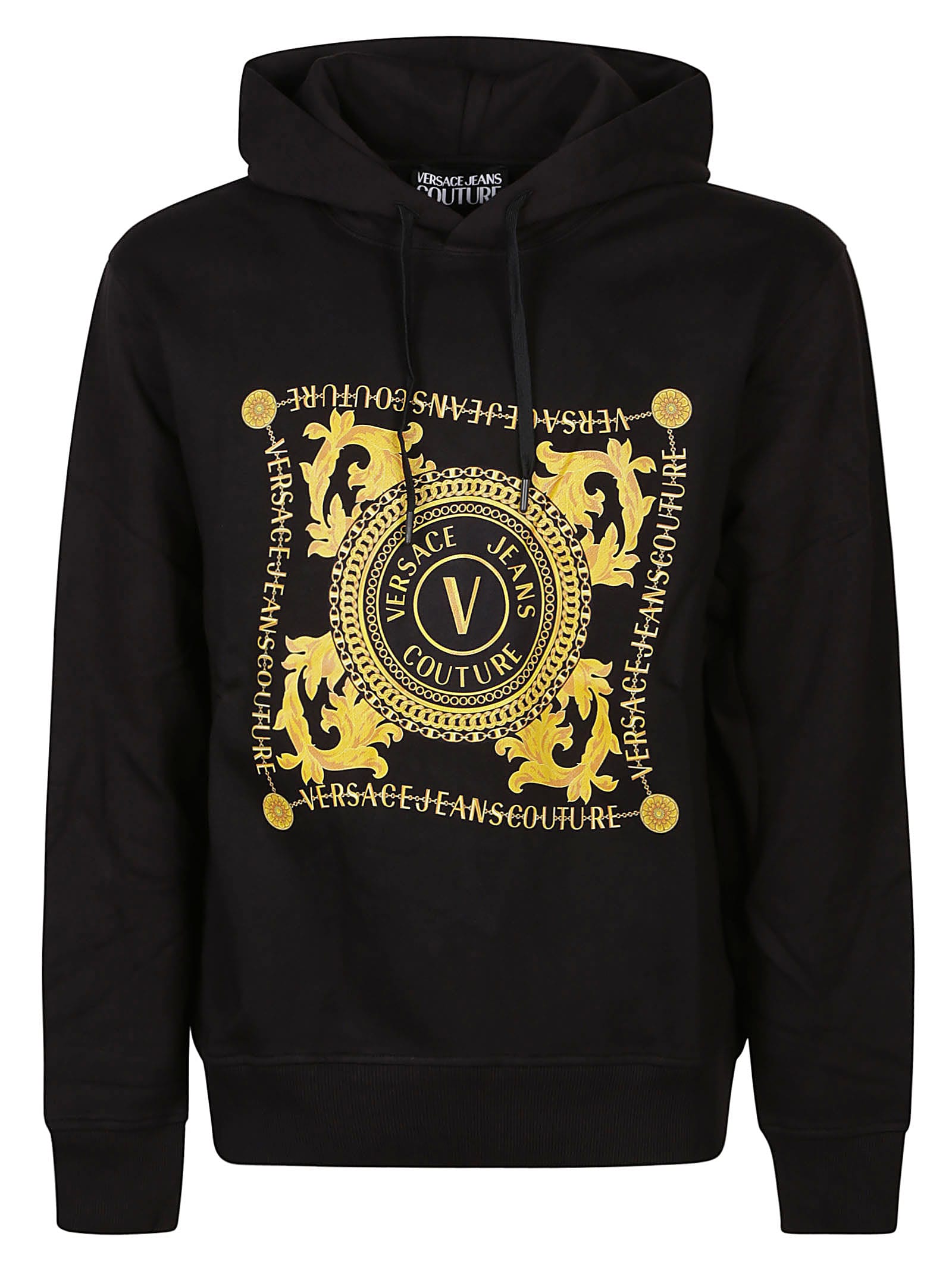 Versace Jeans Couture V-emblem Chain Hoodie