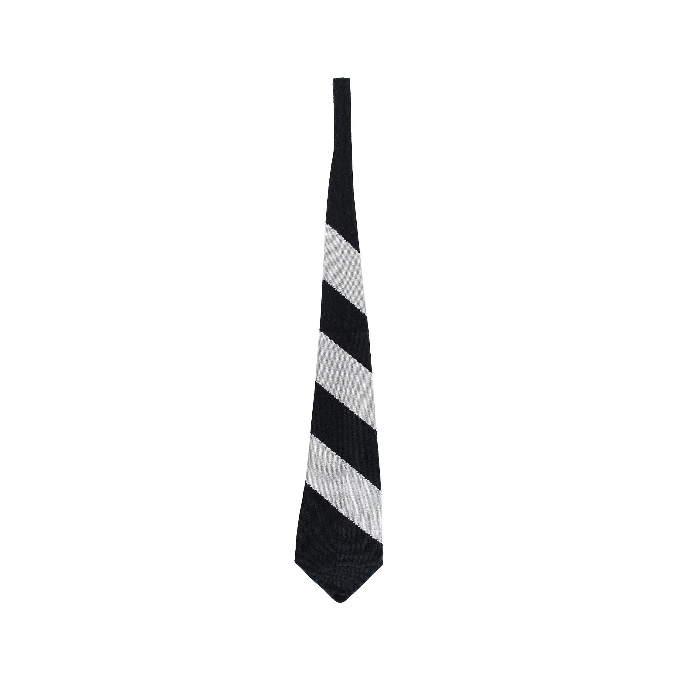 Striped Knit Tie
