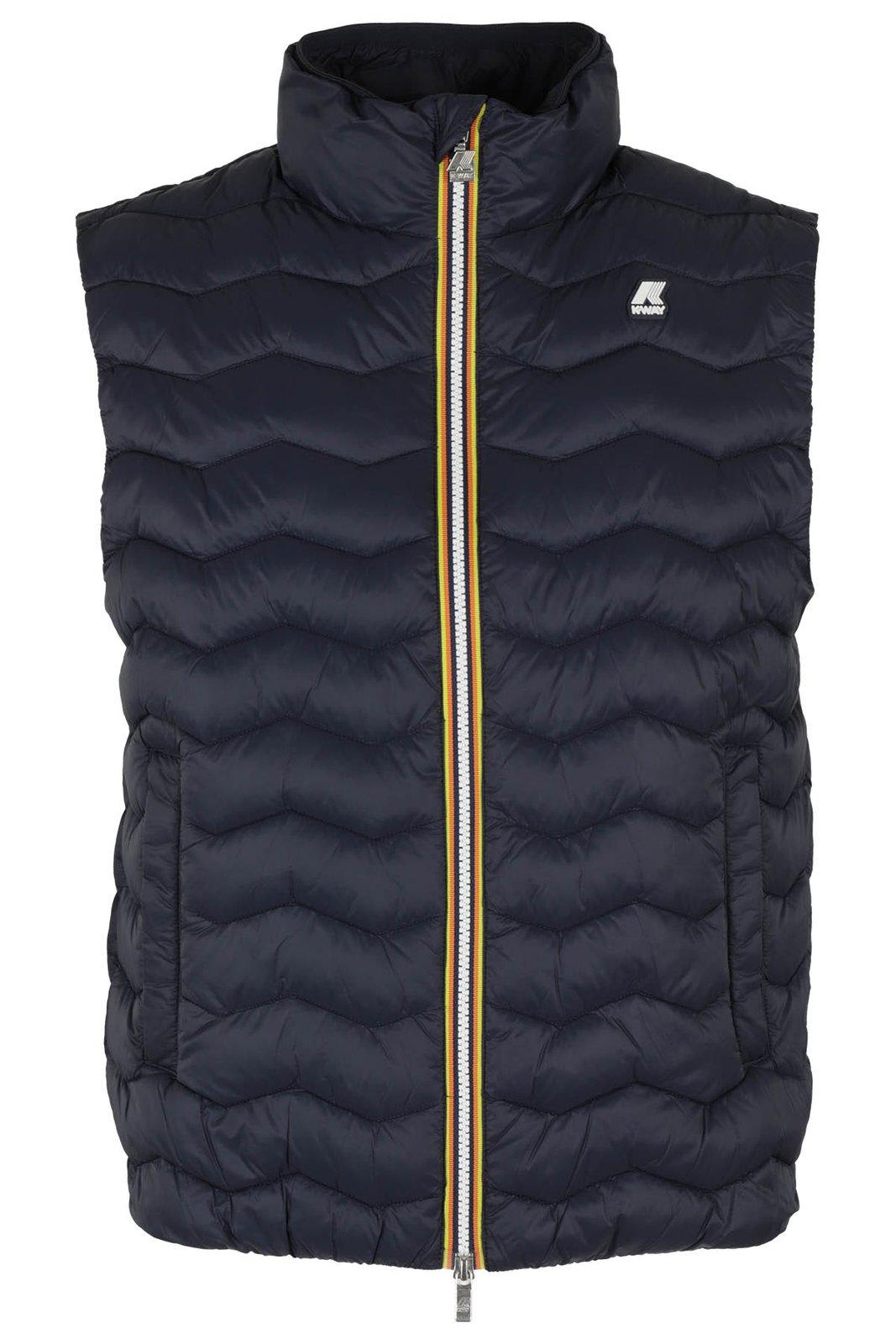 K-Way Valen Quilted Warm Zipped Gilet Vest