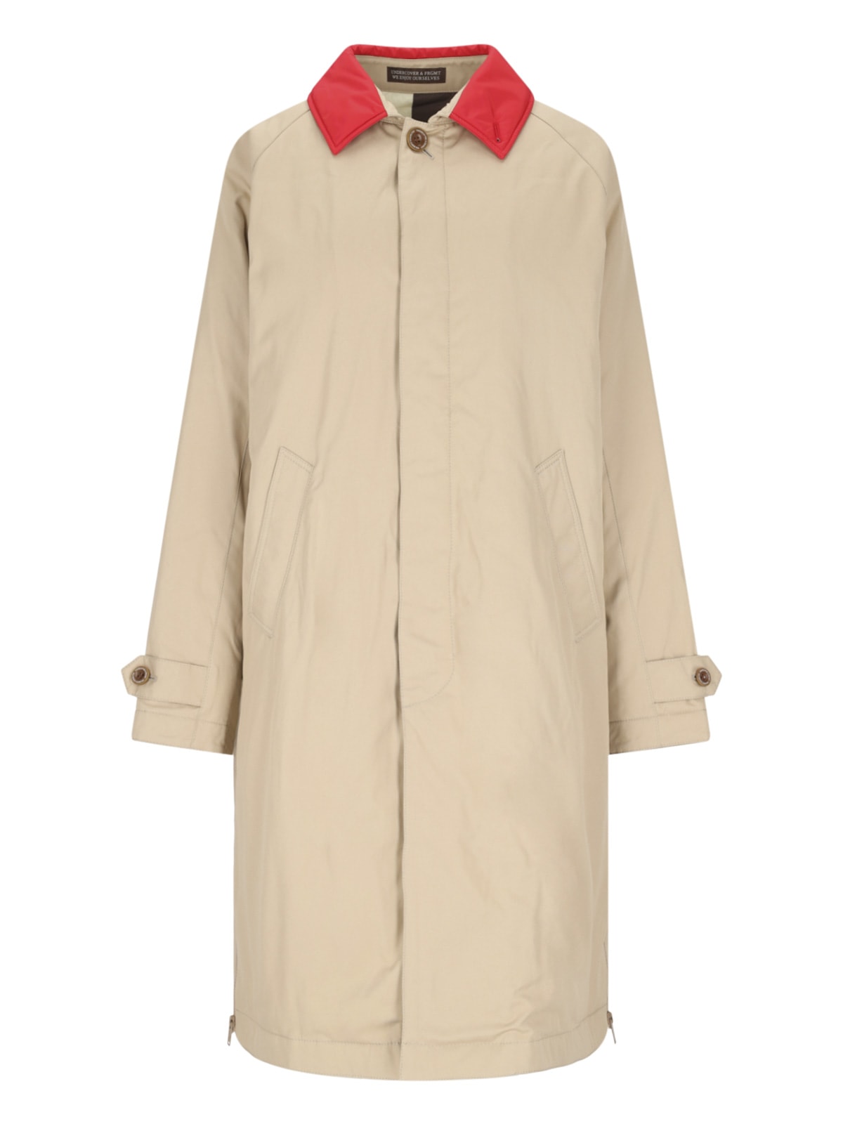 Undercover Jun Takahashi X Fragment Design Cotton Trench Coat
