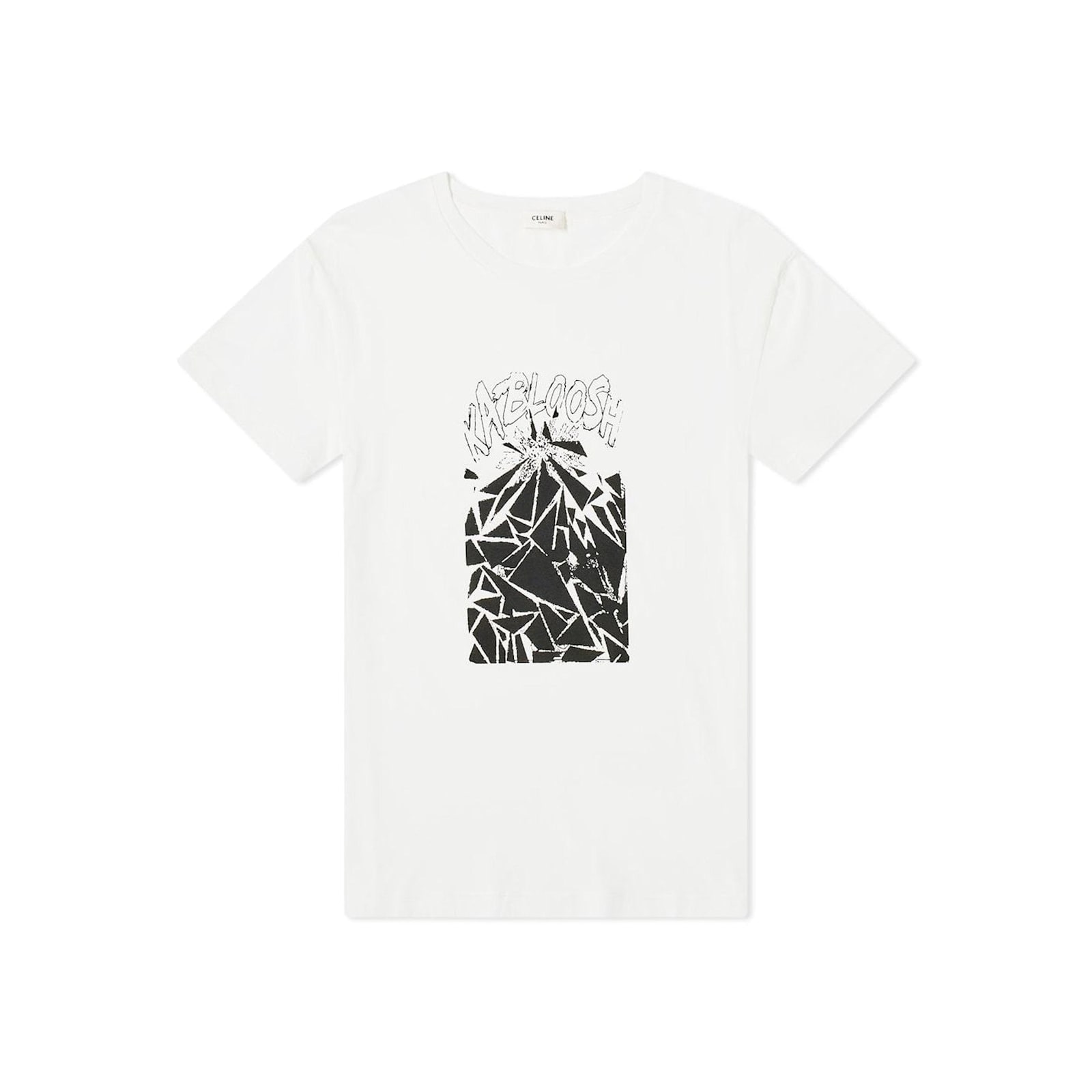 Celine Printed Cotton T-shirt