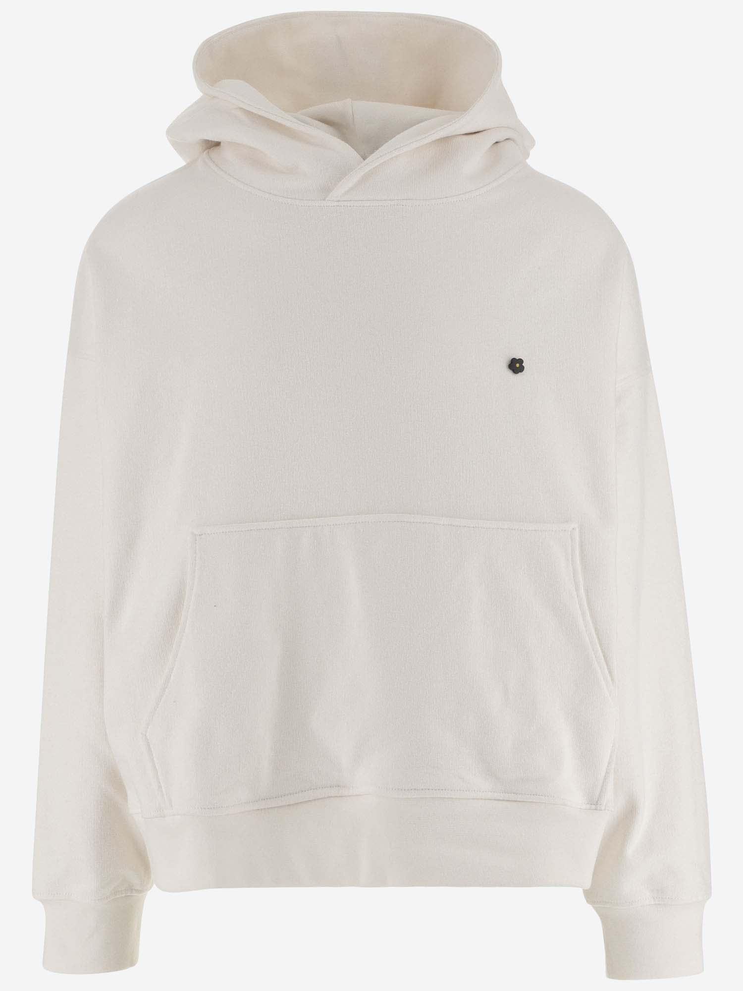 A Paper Kid Cotton Sweatshirt With Logo