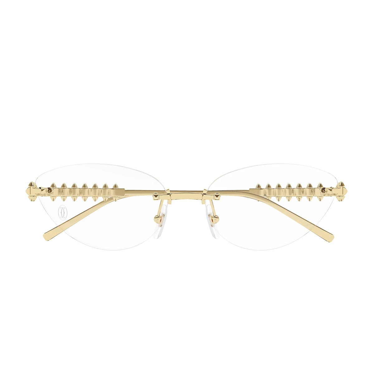 Cartier Eyewear Cartier Ct0565o Clash De Cartier 001 Gold Glasses