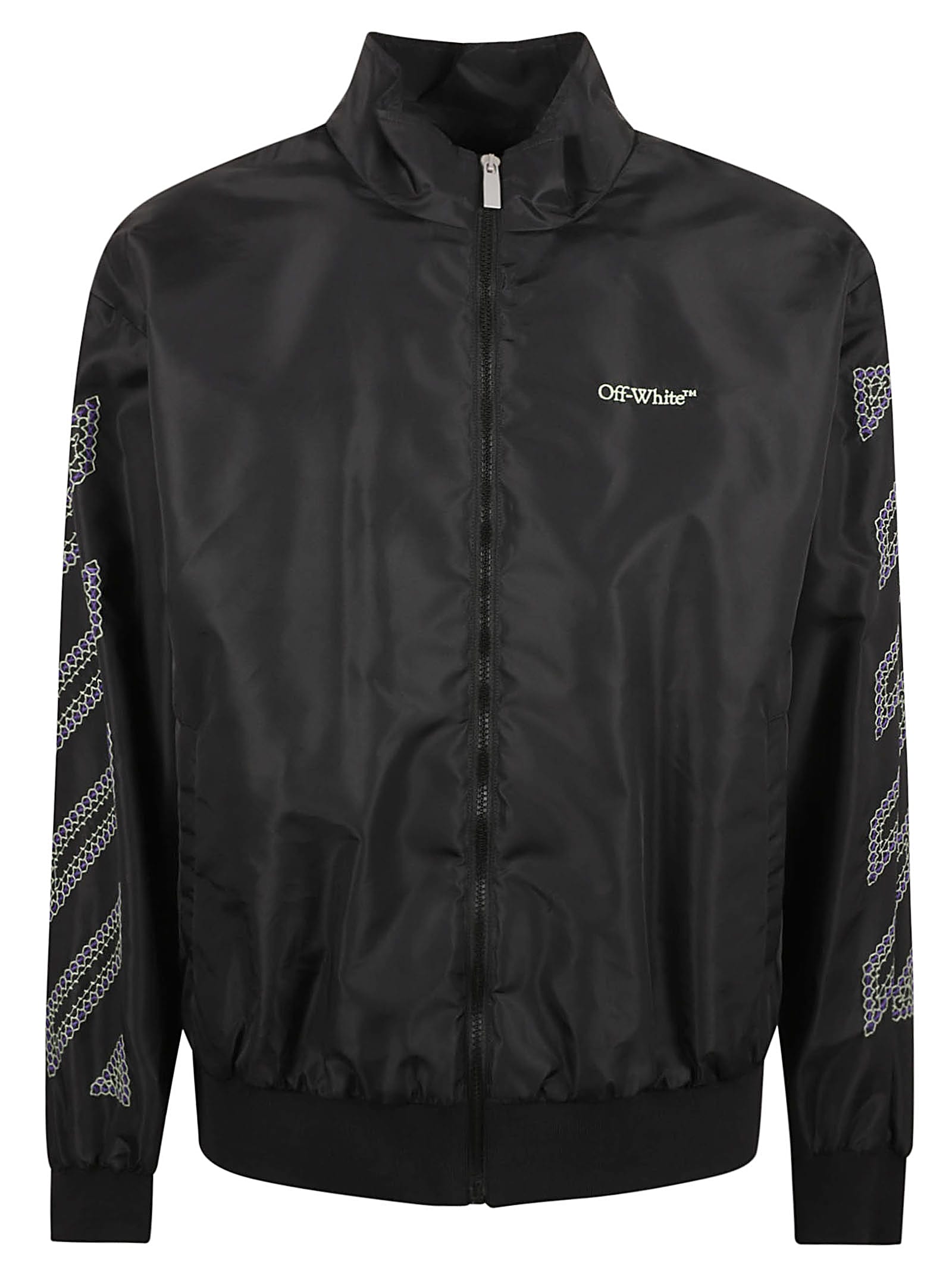 Off-White Diag Outline Faille Track Jacket