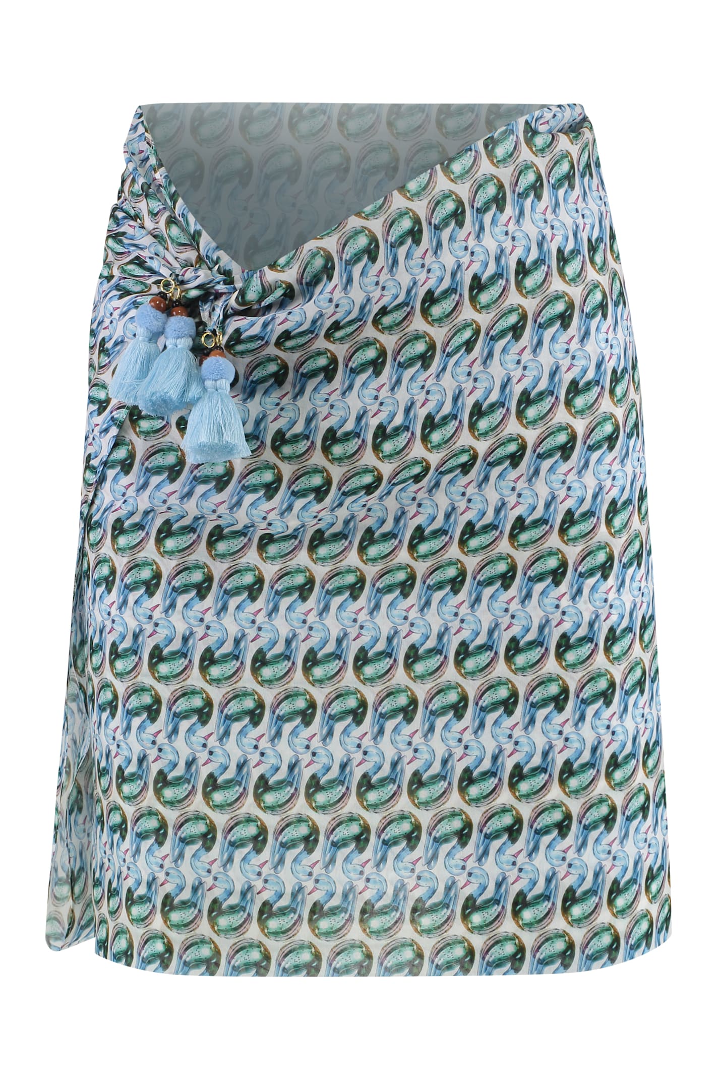 Tory Burch Printed Silk Sarong