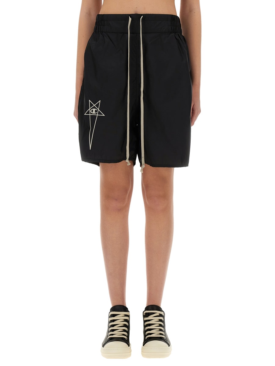 Rick Owens x Champion Shorts With Logo