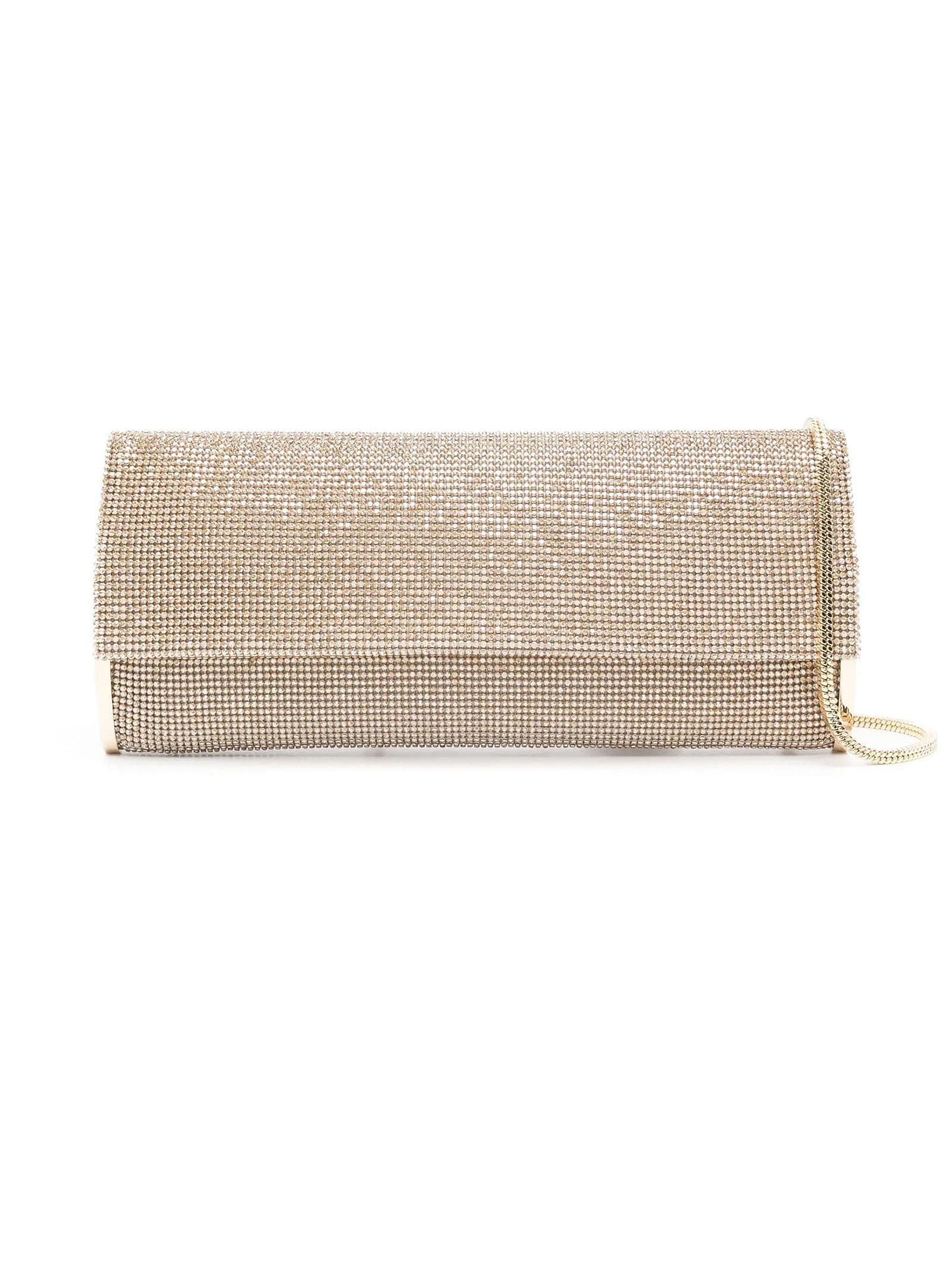 Benedetta Bruzziches Gold Kate Clutch Bag