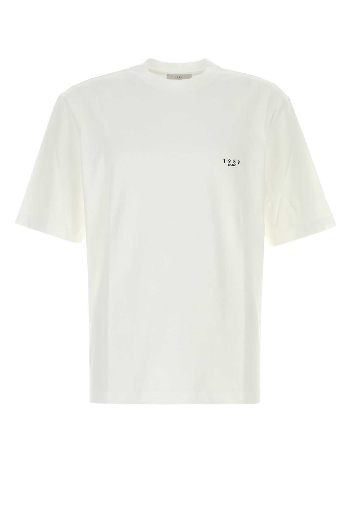 1989 Studio White Cotton T-shirt