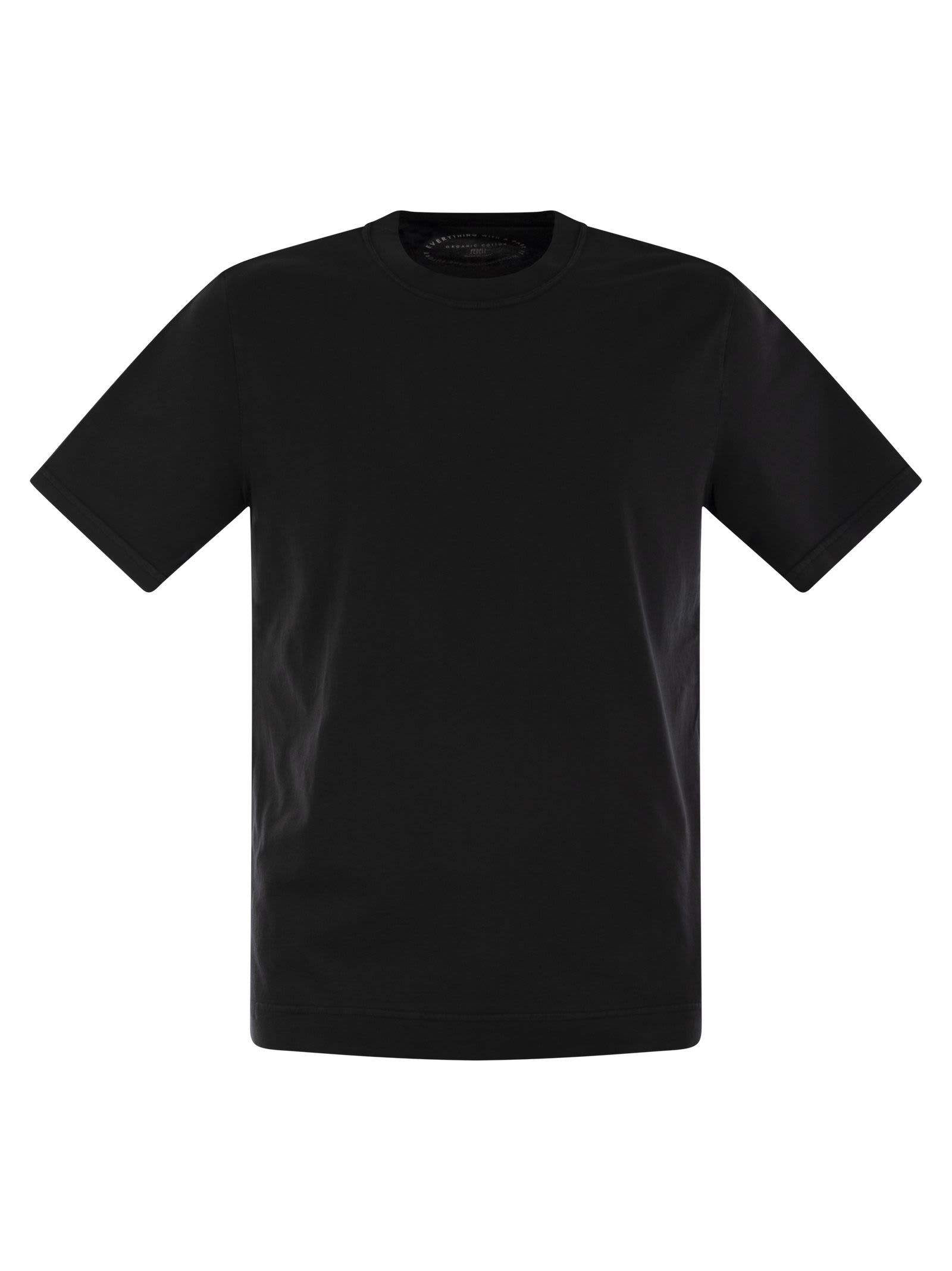 Fedeli Short-sleeved Cotton T-shirt