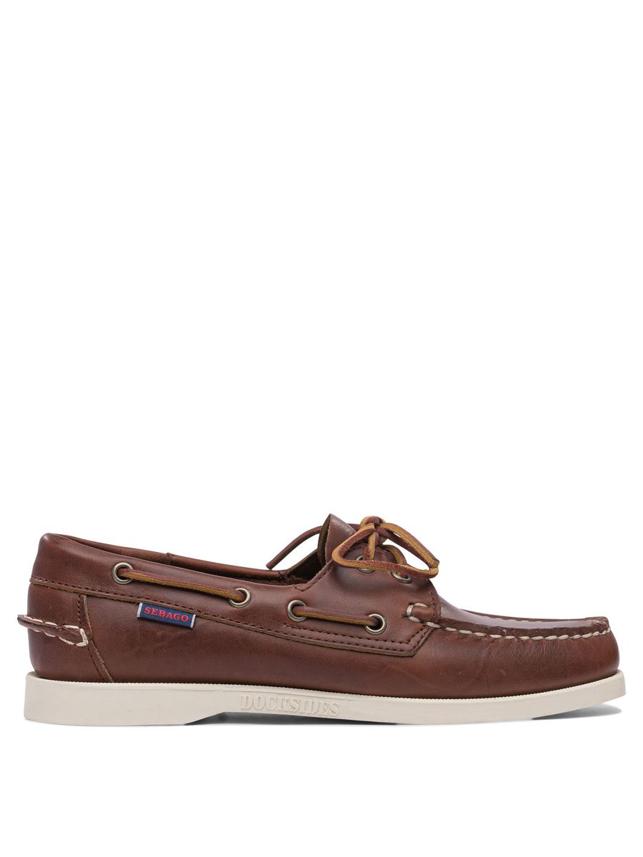 Sebago Portland 皮革帆船鞋