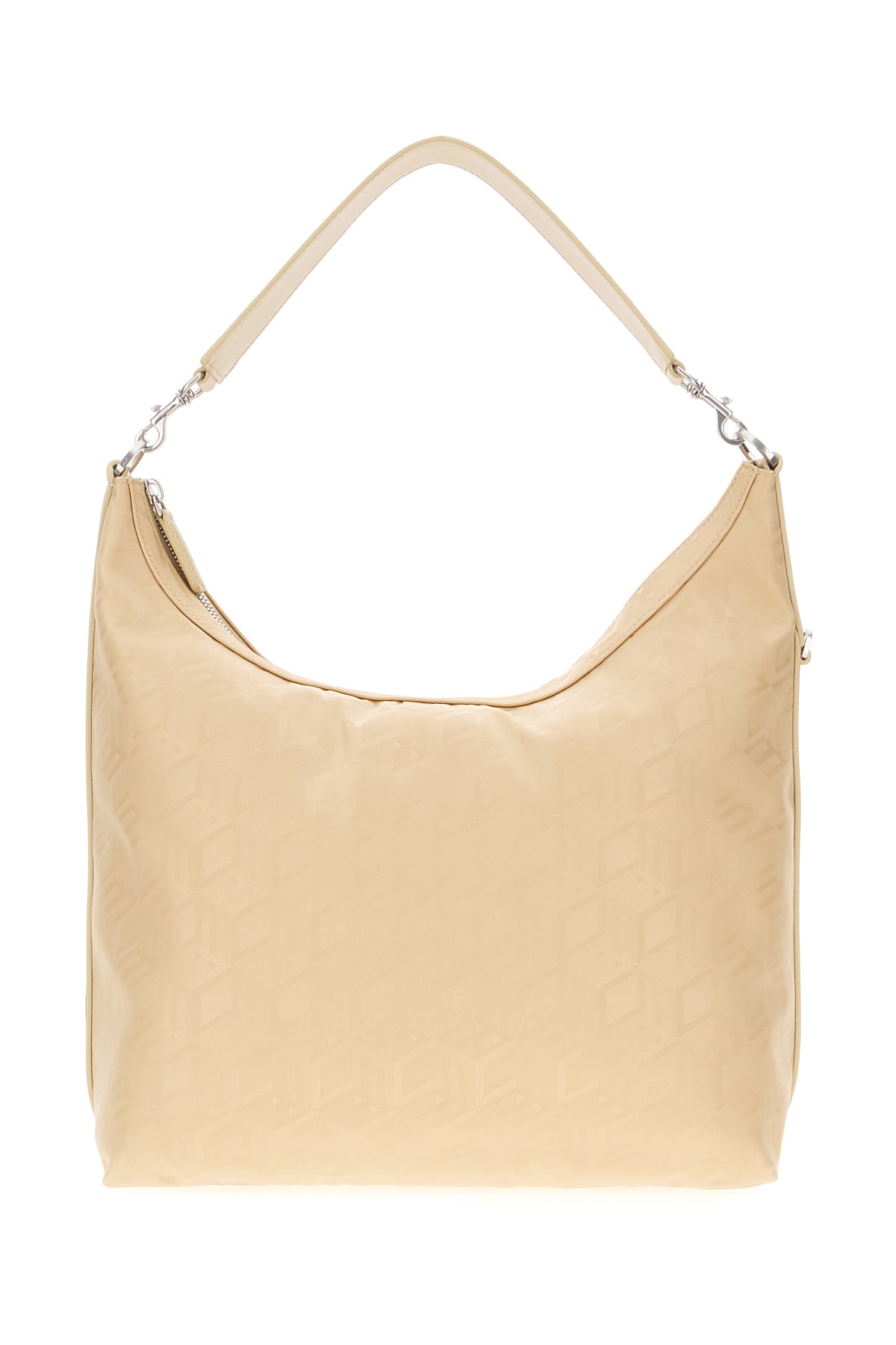 MCM Sand Nylon Aren Handbag